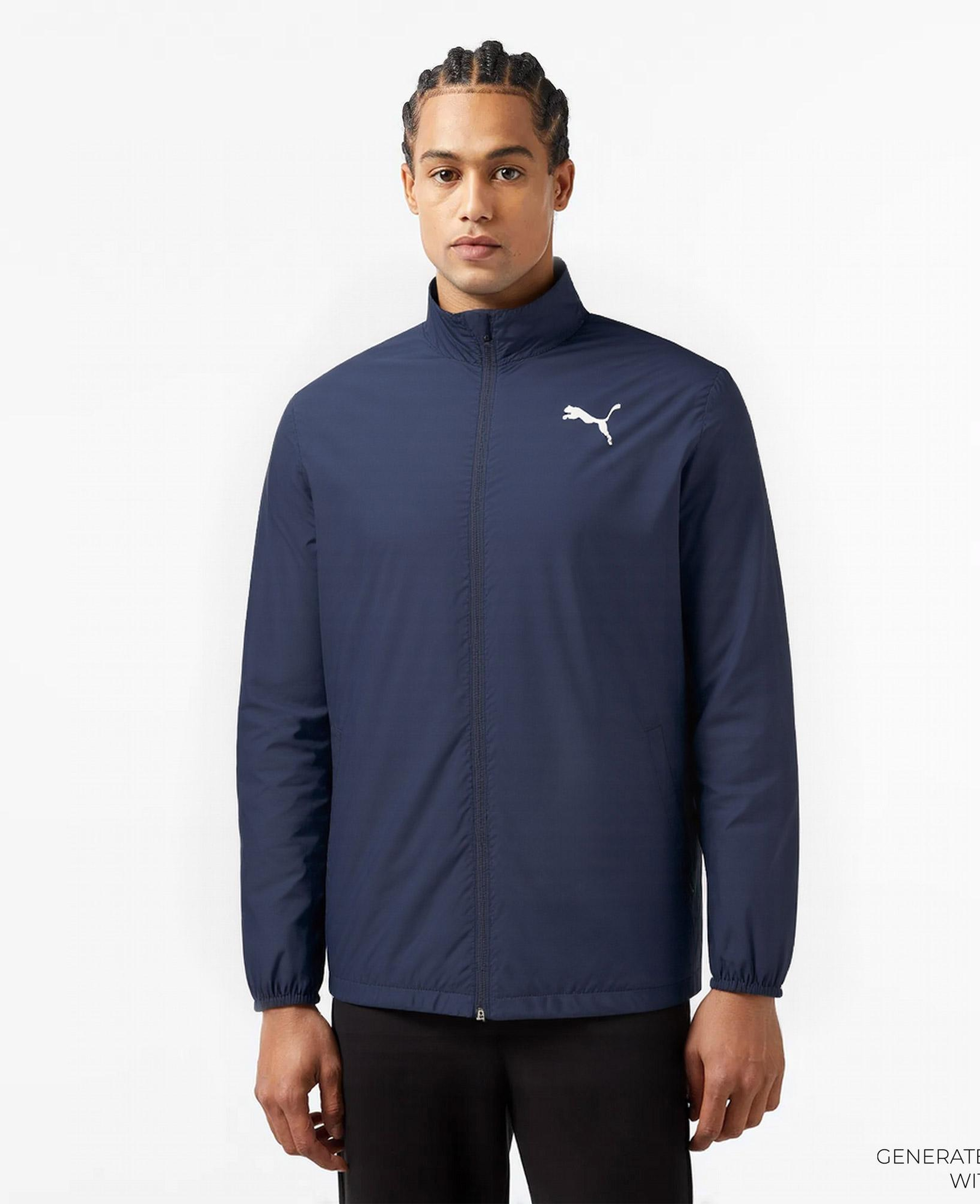 Puma Active Erkek Mavi Günlük Sweatshirt