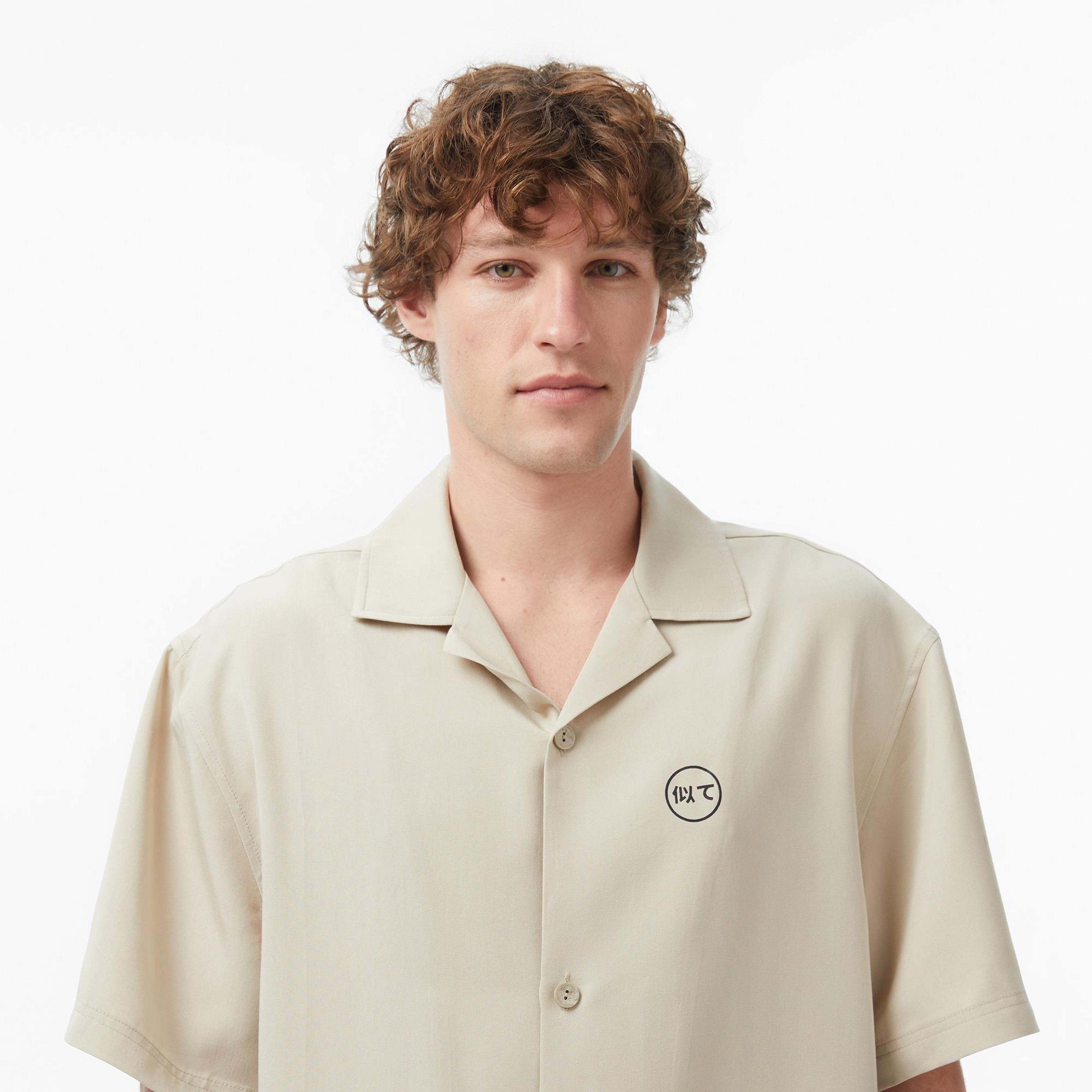 UNITED4 Regular Fit Erkek Beyaz Gömlek