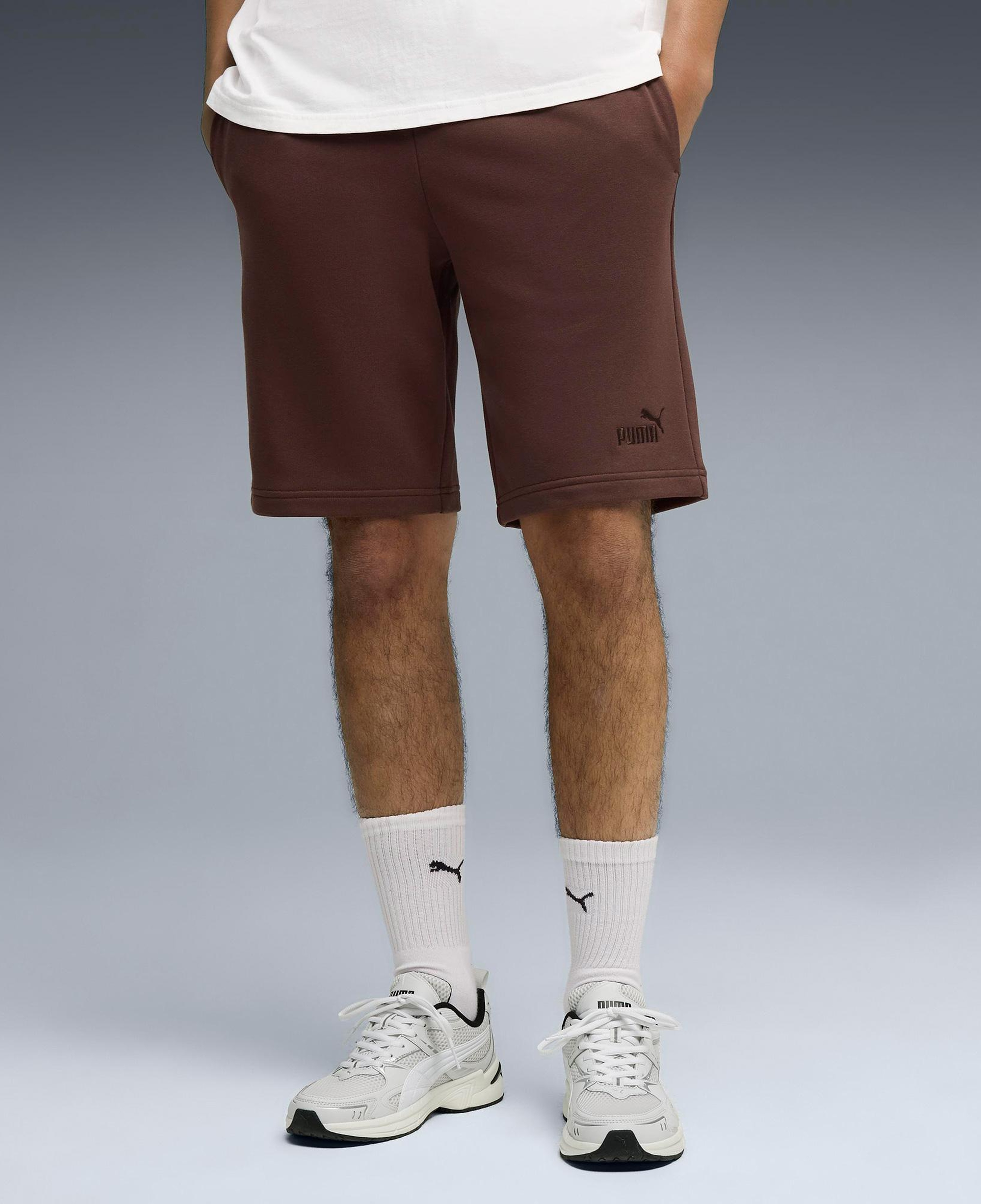 Puma Ess No. 1 Logo Erkek Kahverengi Şort