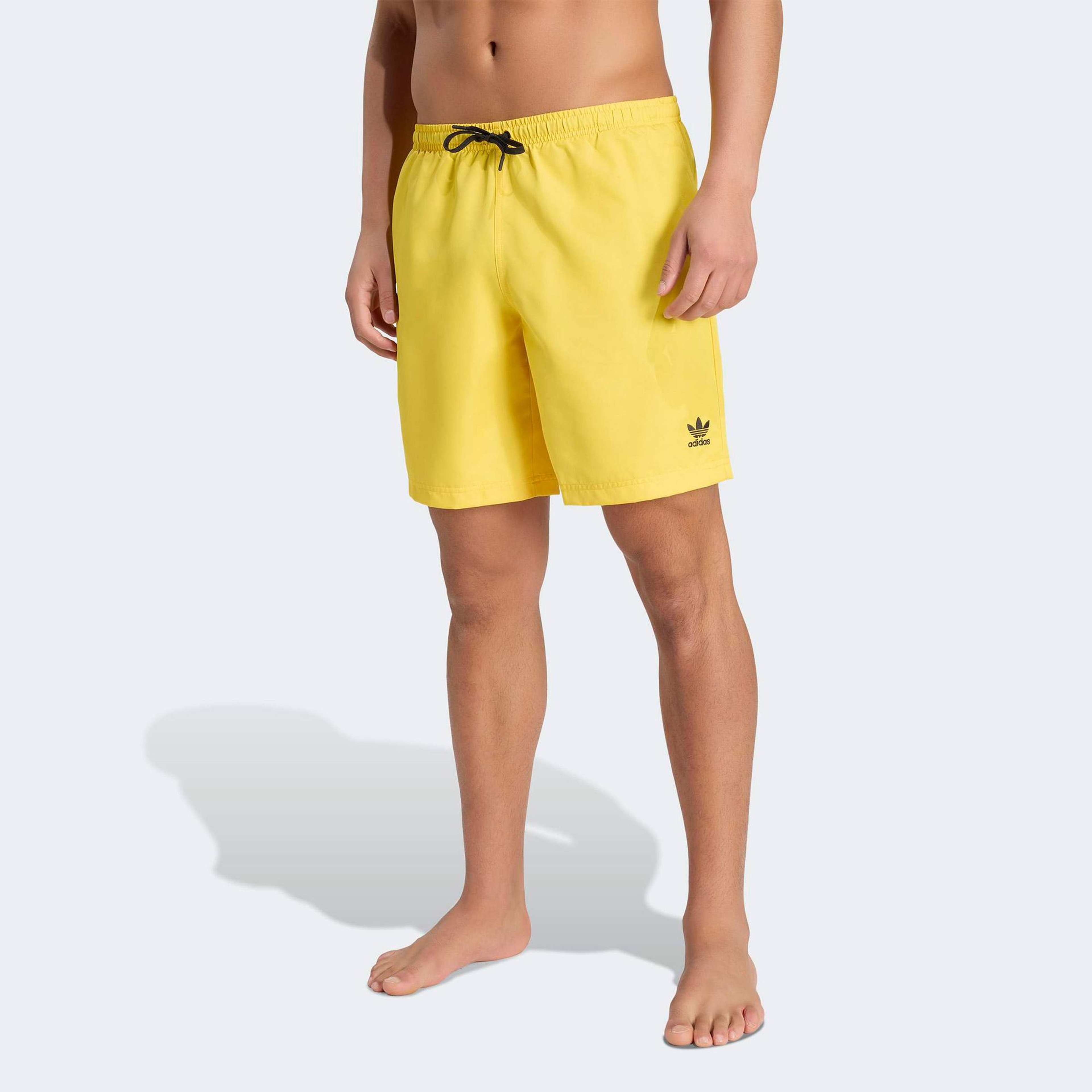 adidas Adicolor 8 Inch Erkek Sarı Deniz Şortu