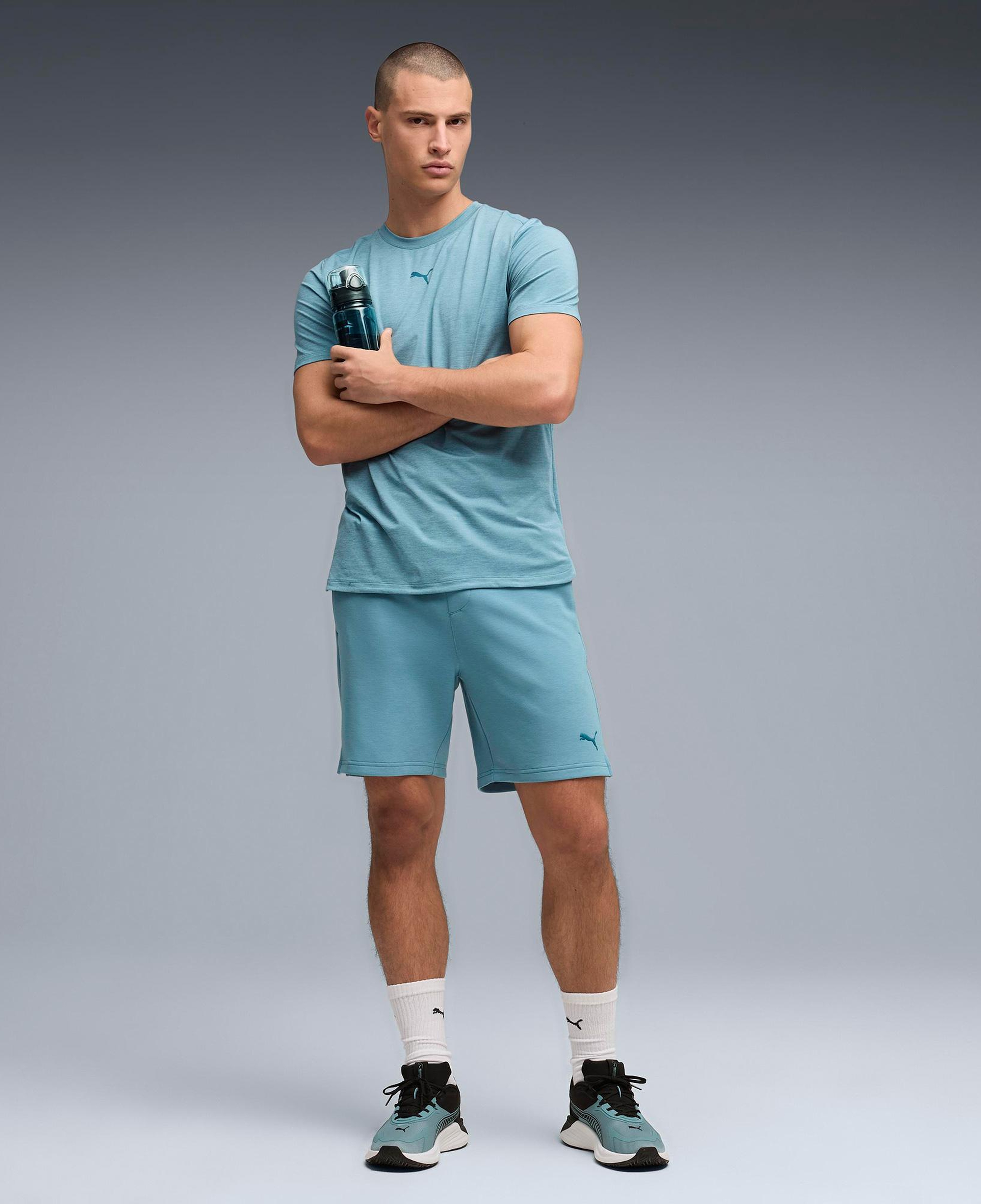 Puma Cloudspun 7 Erkek Mavi Antrenman Şortu