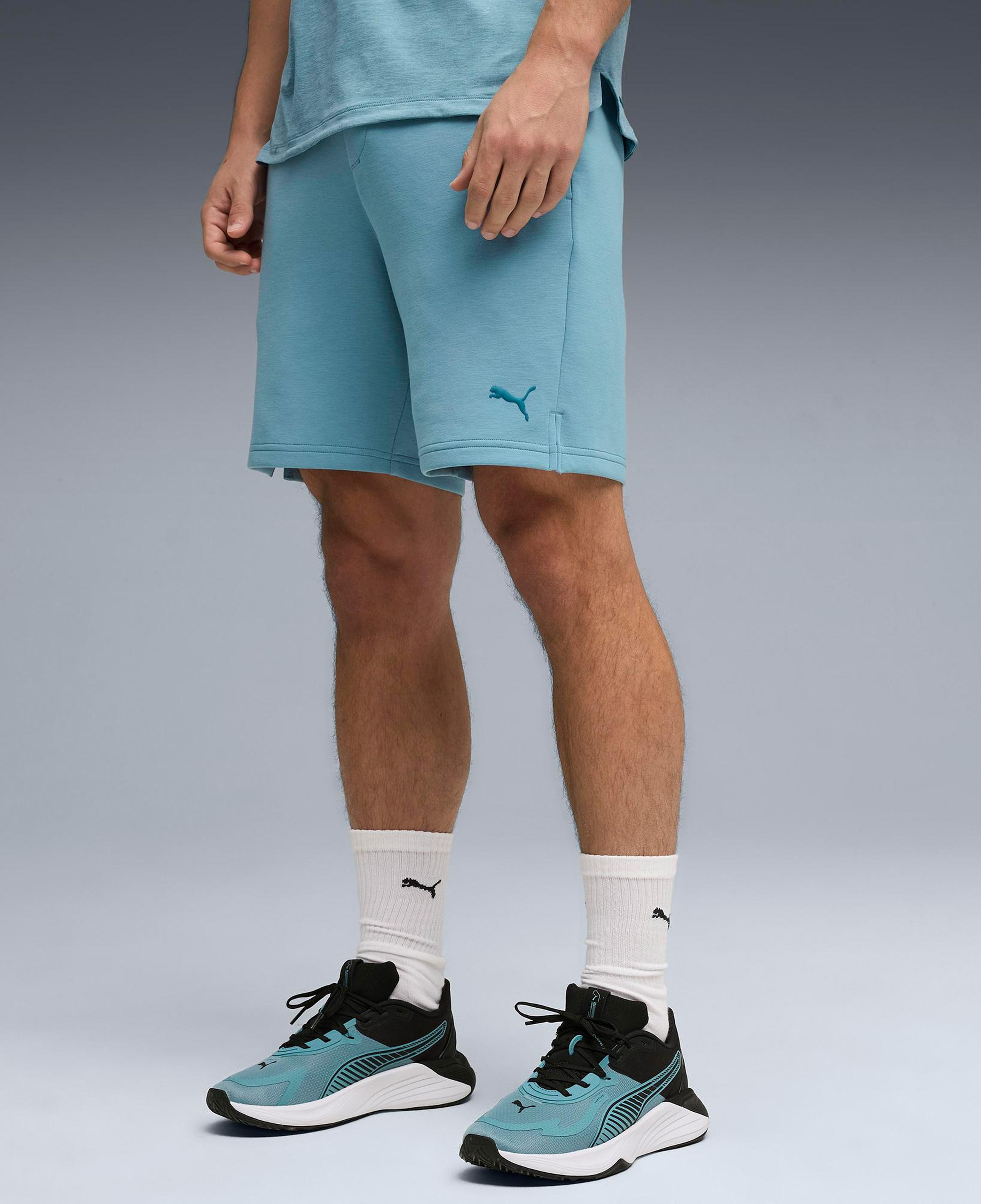 Puma Cloudspun 7 Erkek Mavi Antrenman Şortu