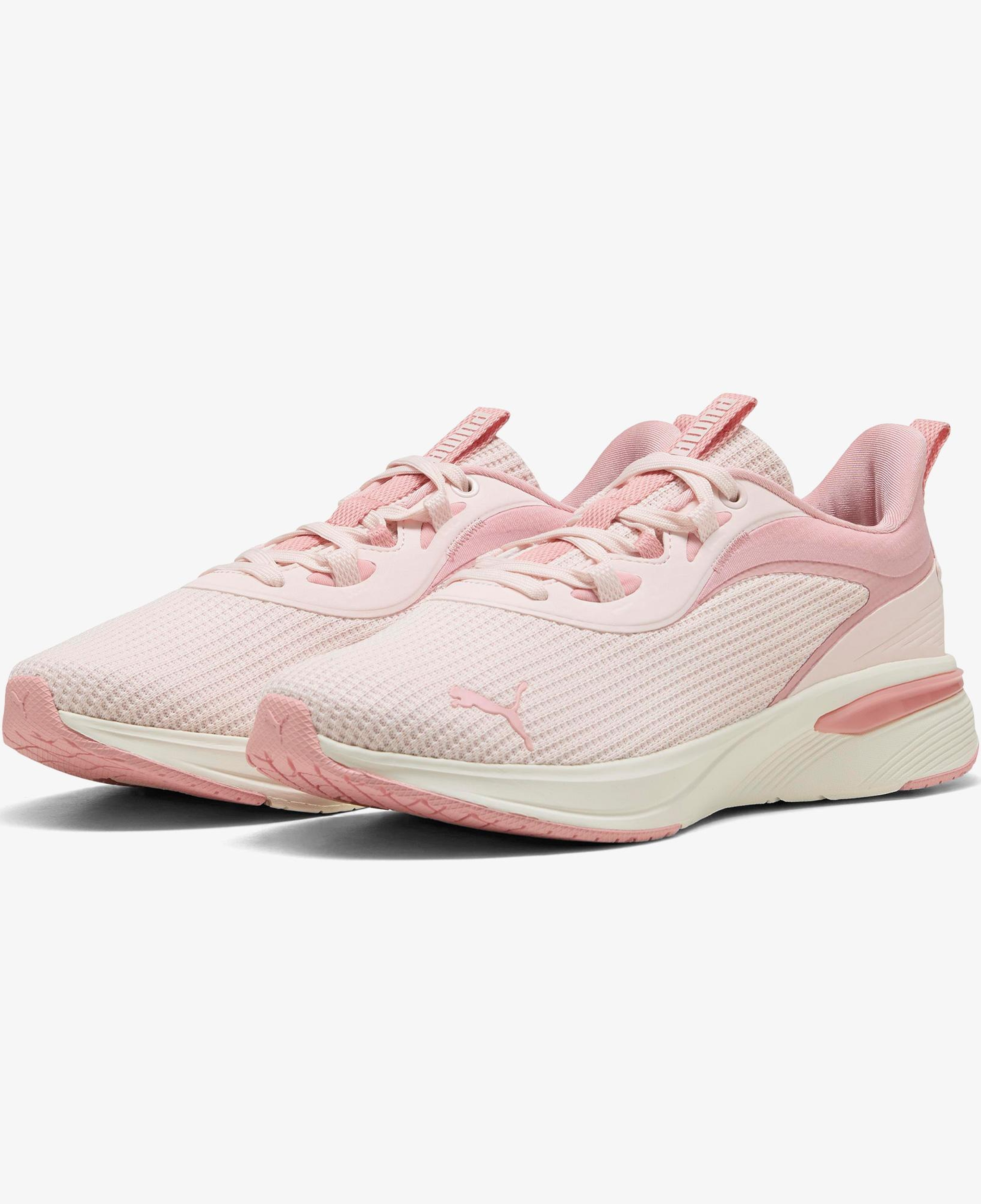 Puma Softride Charm Kadın Krem Koşu Ayakkabısı