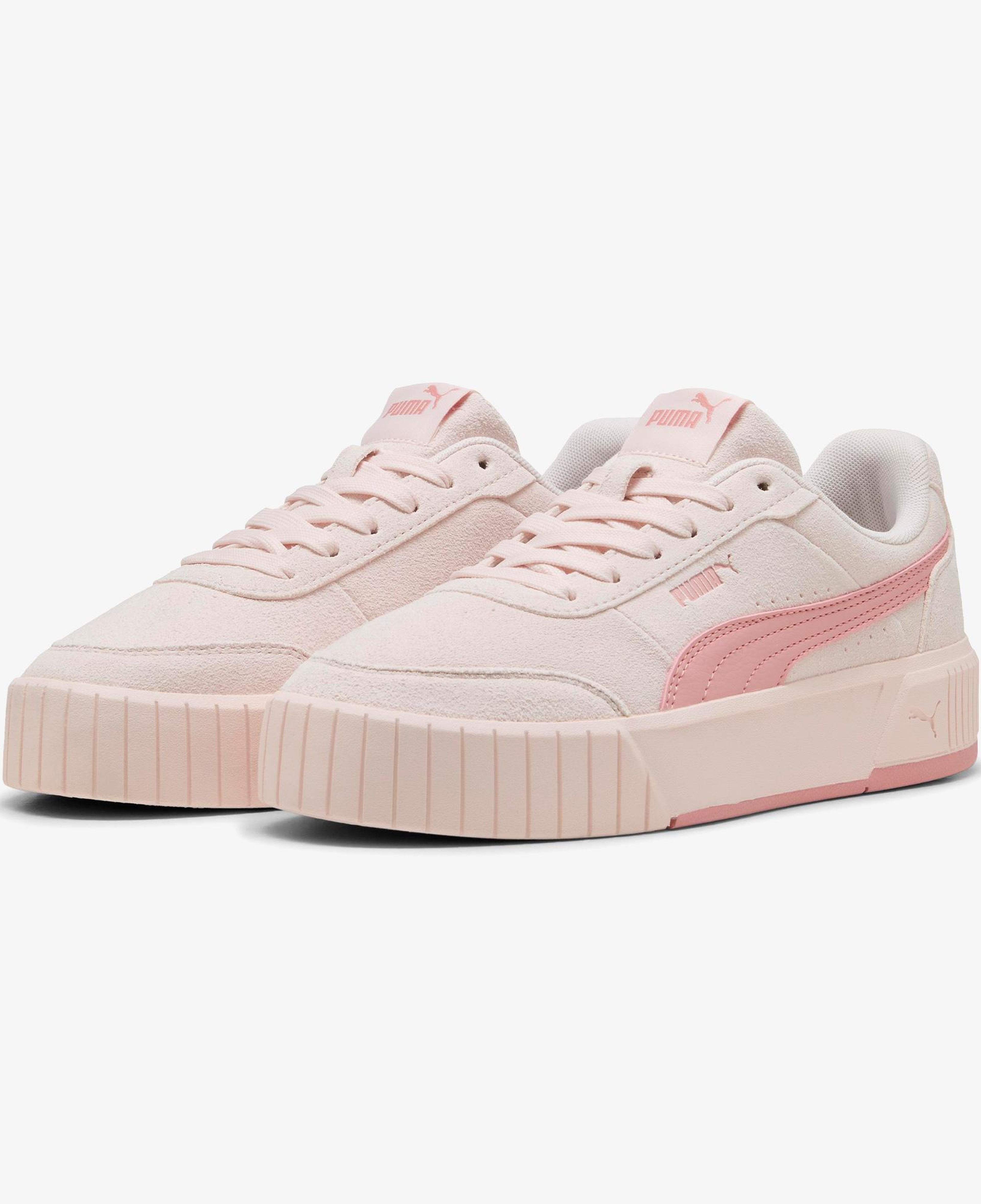 Puma Carina Mia Sd Kadın Krem Spor Ayakkabı