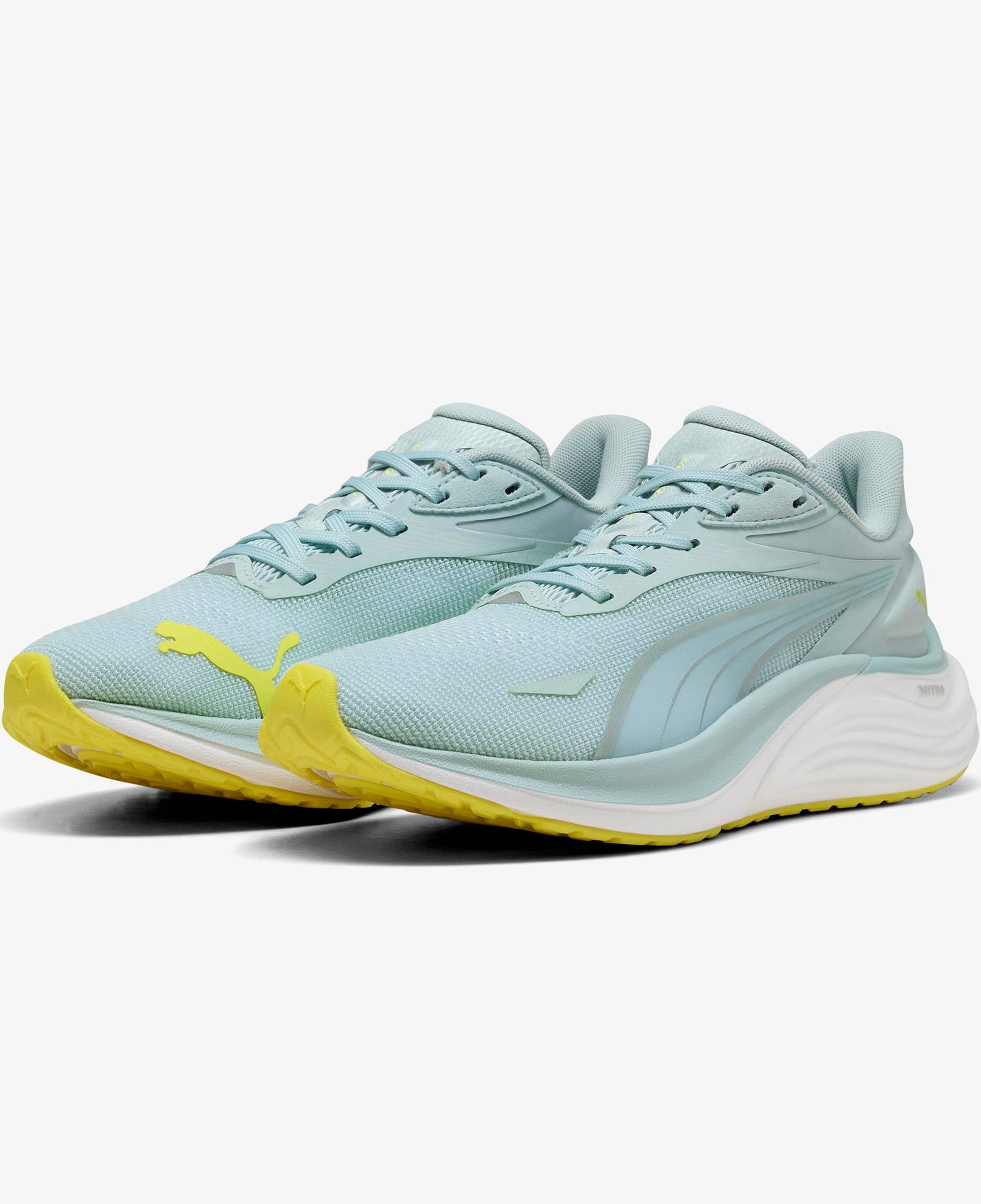 Puma Electrify Nitro 4 Kadın Beyaz Koşu Ayakkabısı
