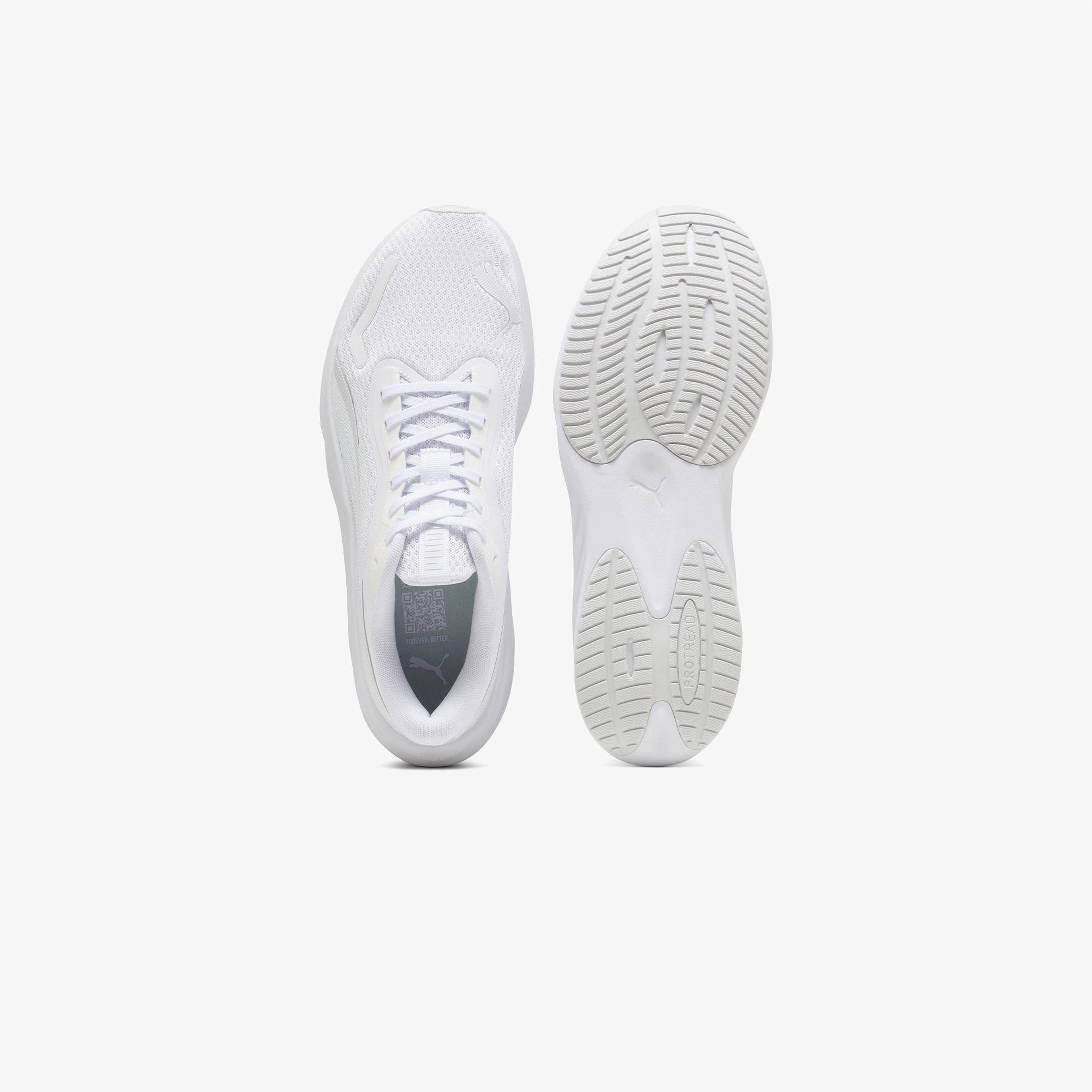Puma Pounce Lite Erkek Beyaz Koşu Ayakkabısı