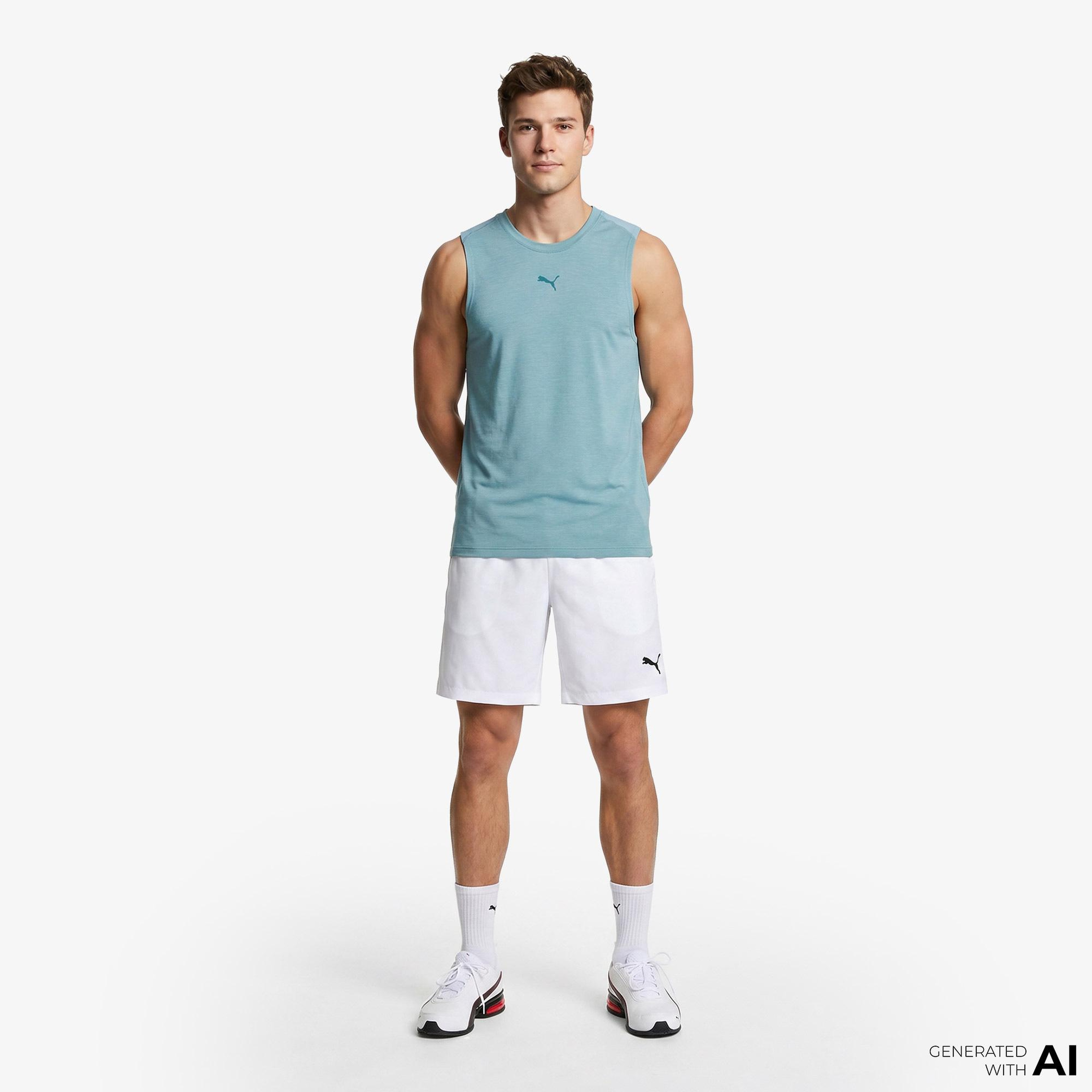 Puma Cloudspun Erkek Mavi Antrenman Atlet