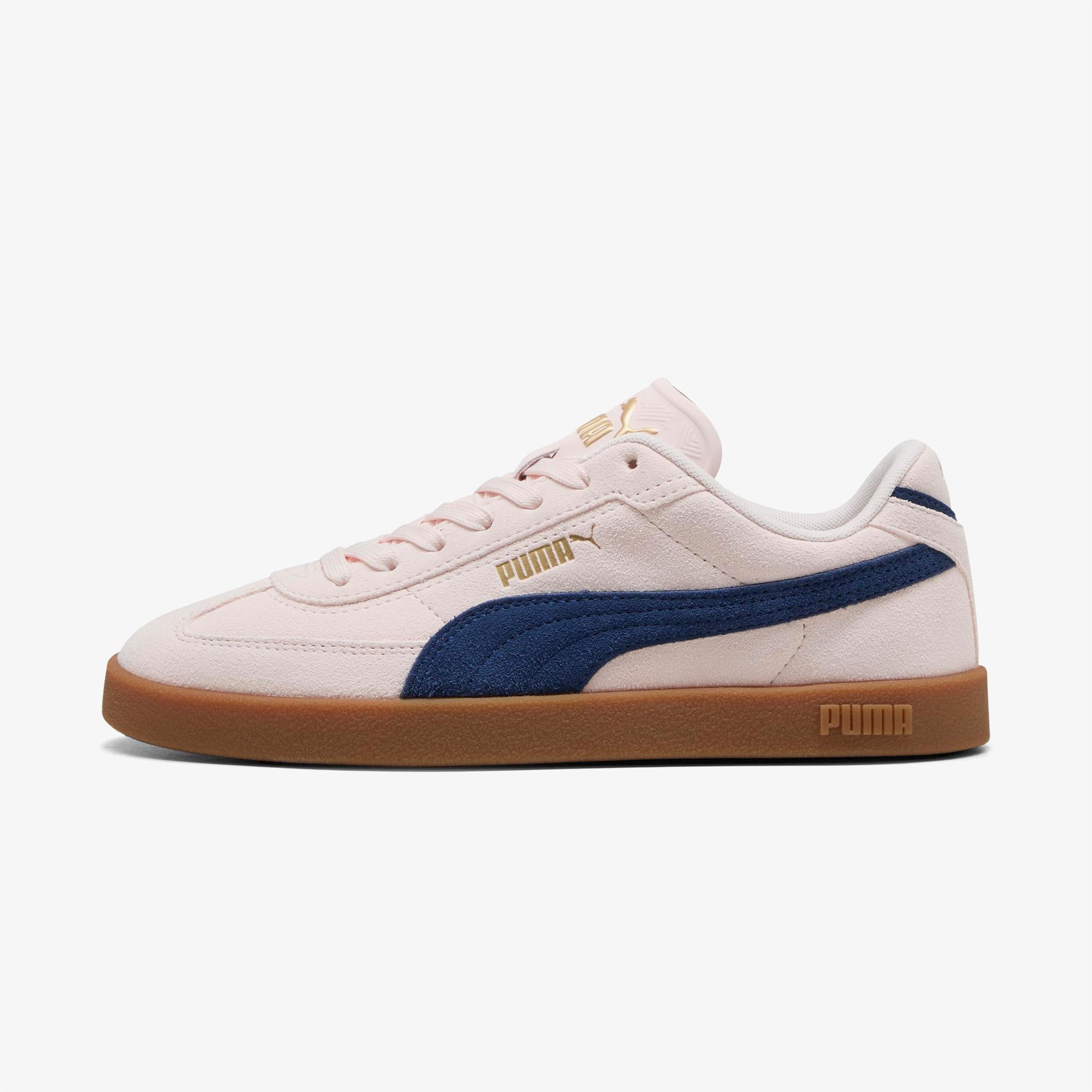 Puma Club II Era Suede Kadın Krem Spor Ayakkabı