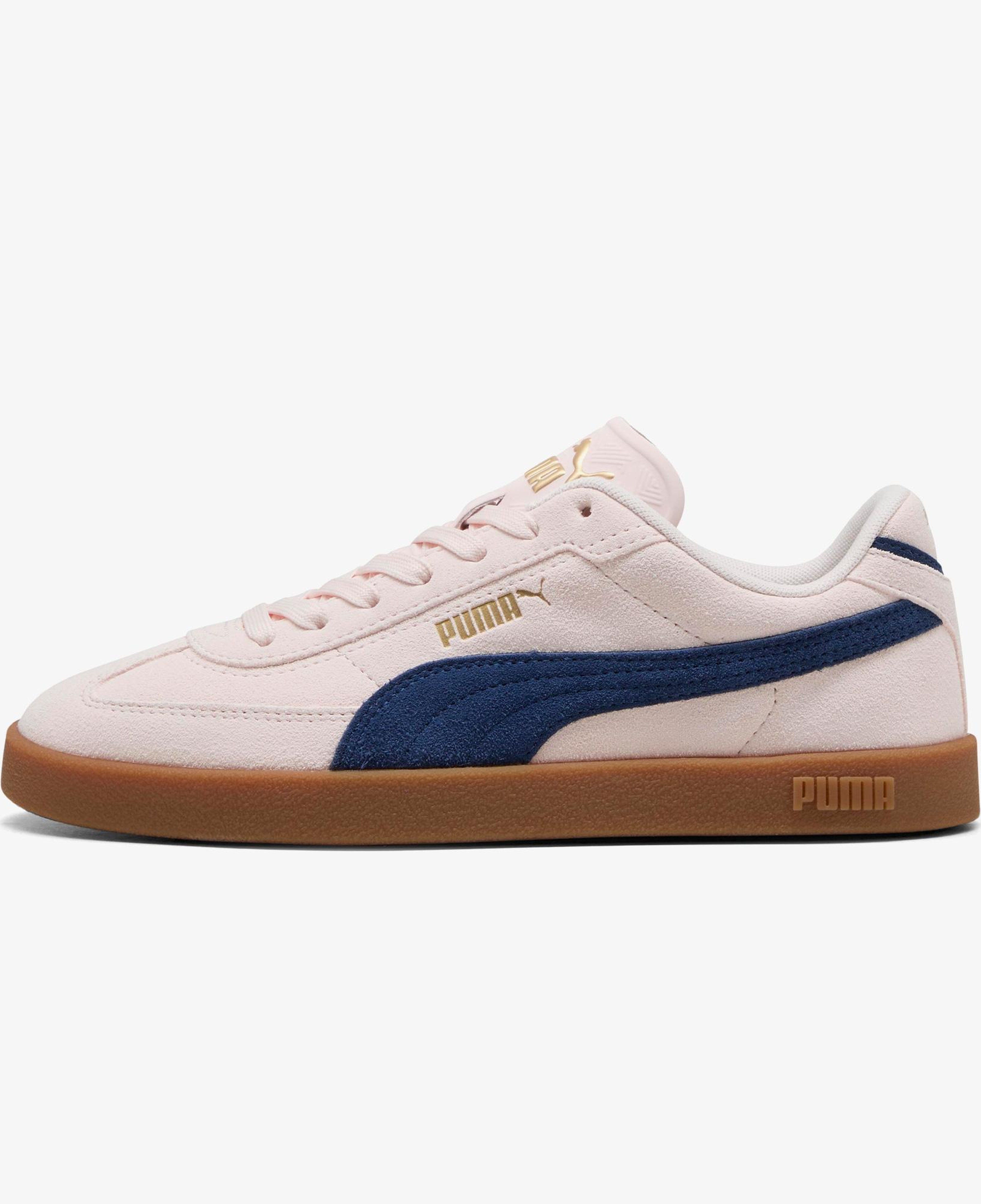 Puma Club II Era Suede Kadın Krem Spor Ayakkabı