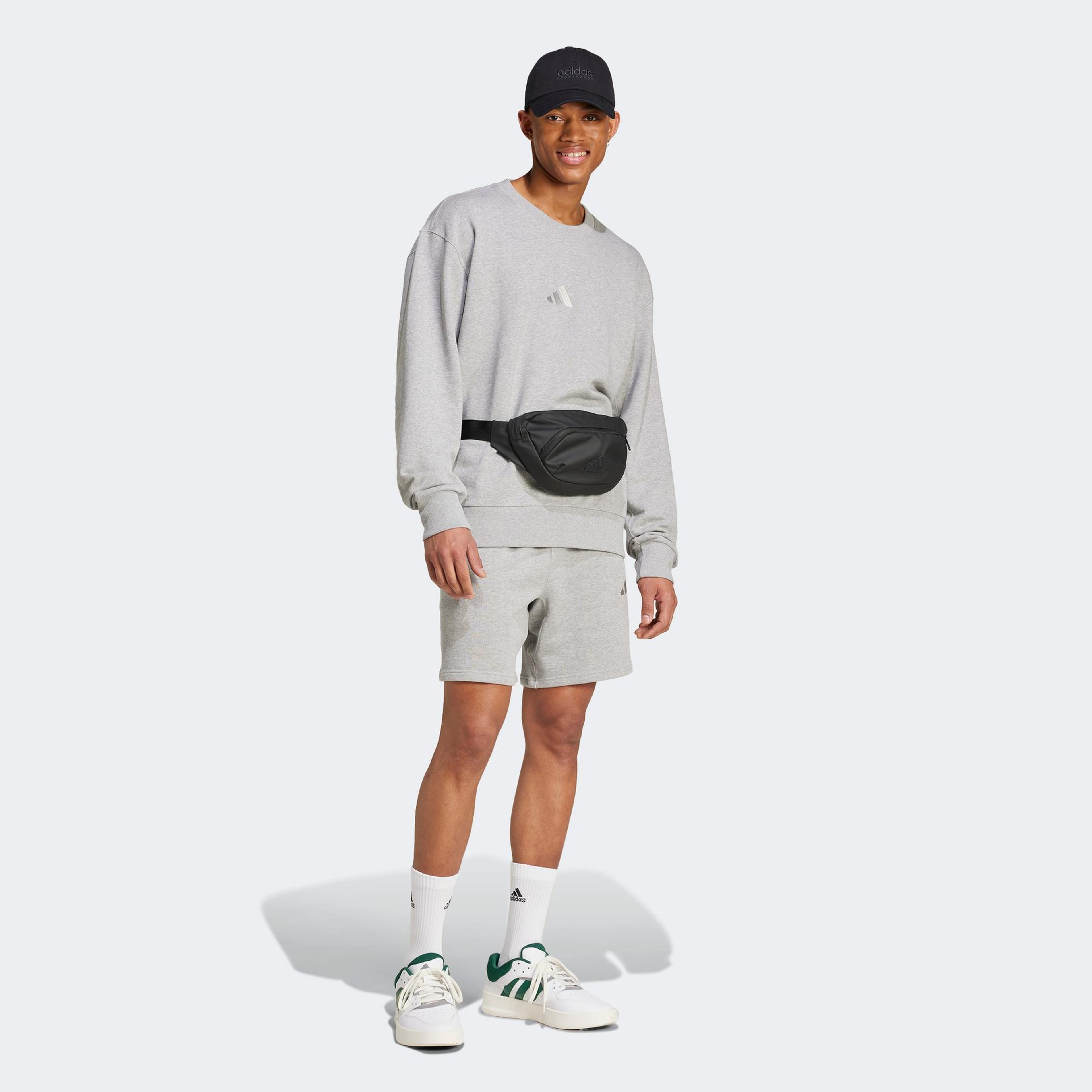 adidas Mgreyh Erkek Gri Sweatshirt