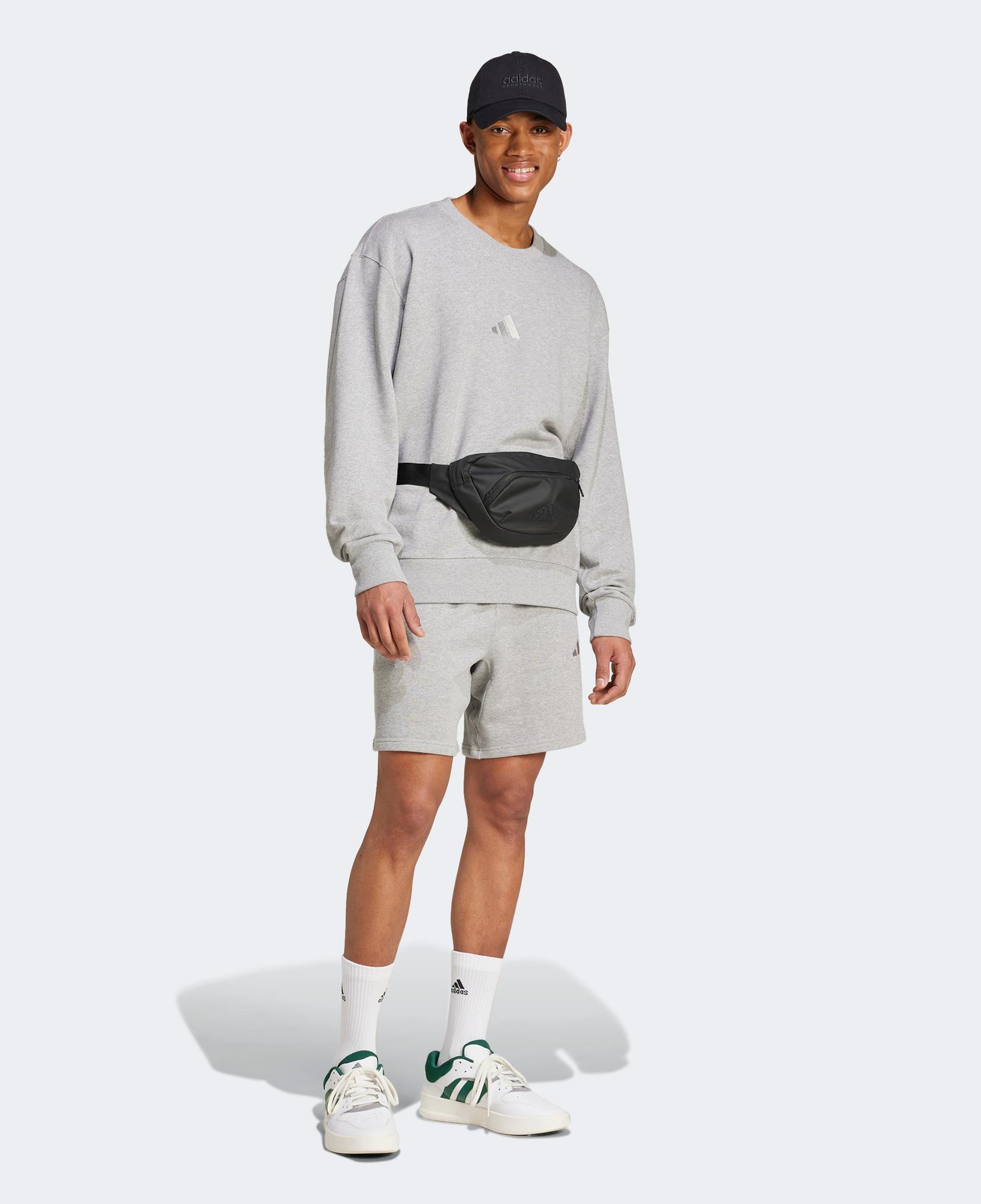 adidas Mgreyh Erkek Gri Sweatshirt