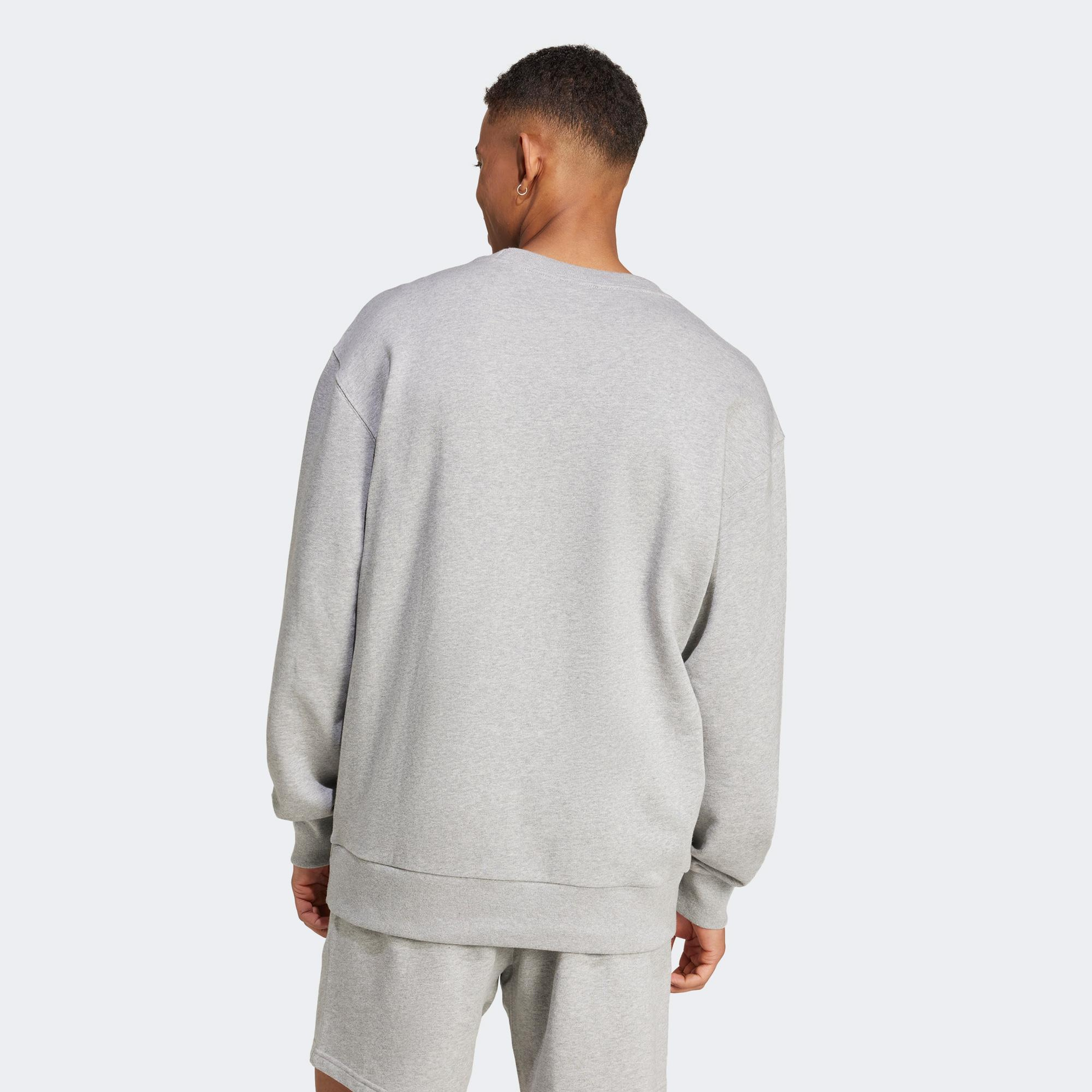 adidas Mgreyh Erkek Gri Sweatshirt