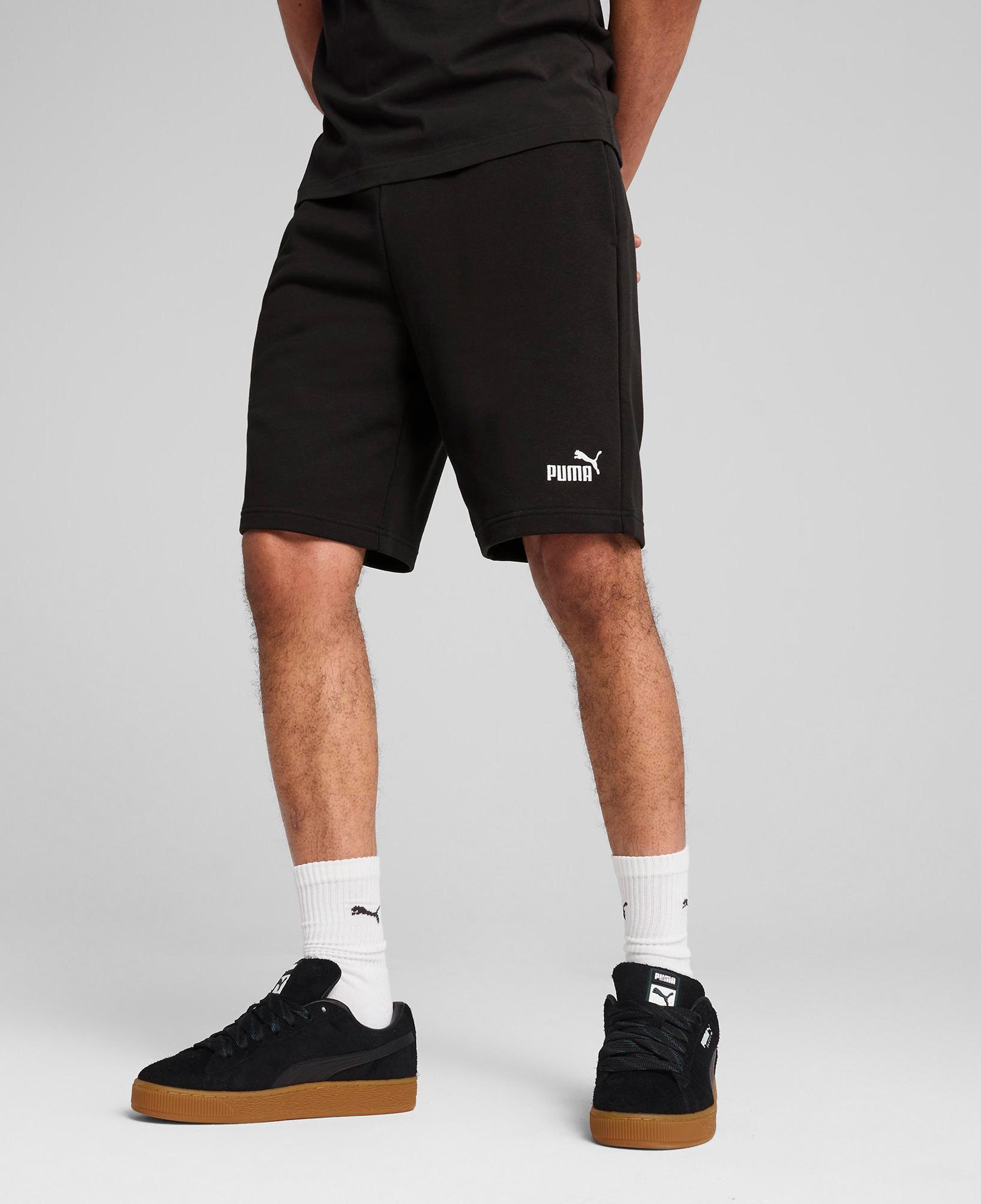 Puma Ess No. 1 Logo Erkek Siyah Şort