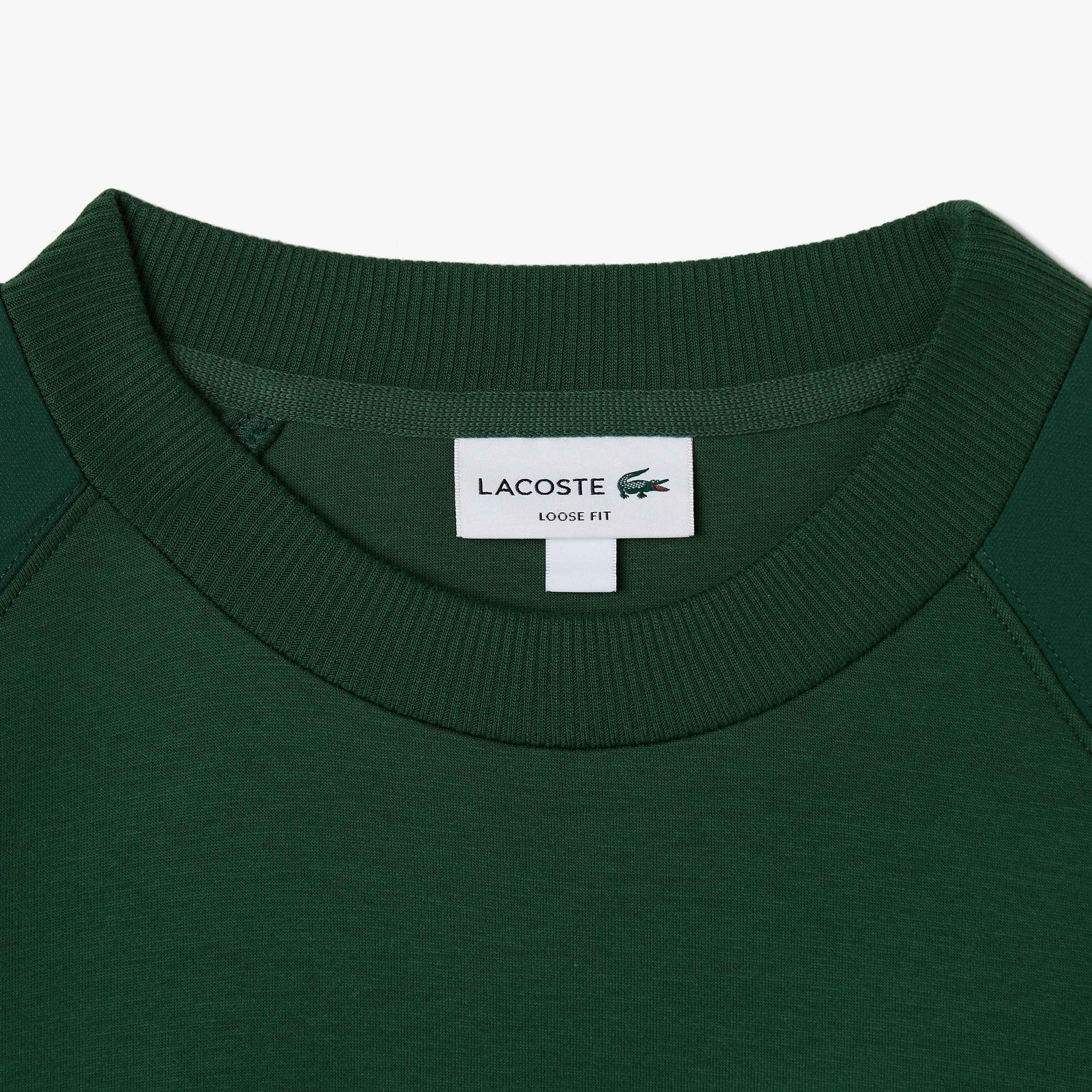 Lacoste House of SuperStep x Lacoste Erkek Yeşil Sweatshirt
