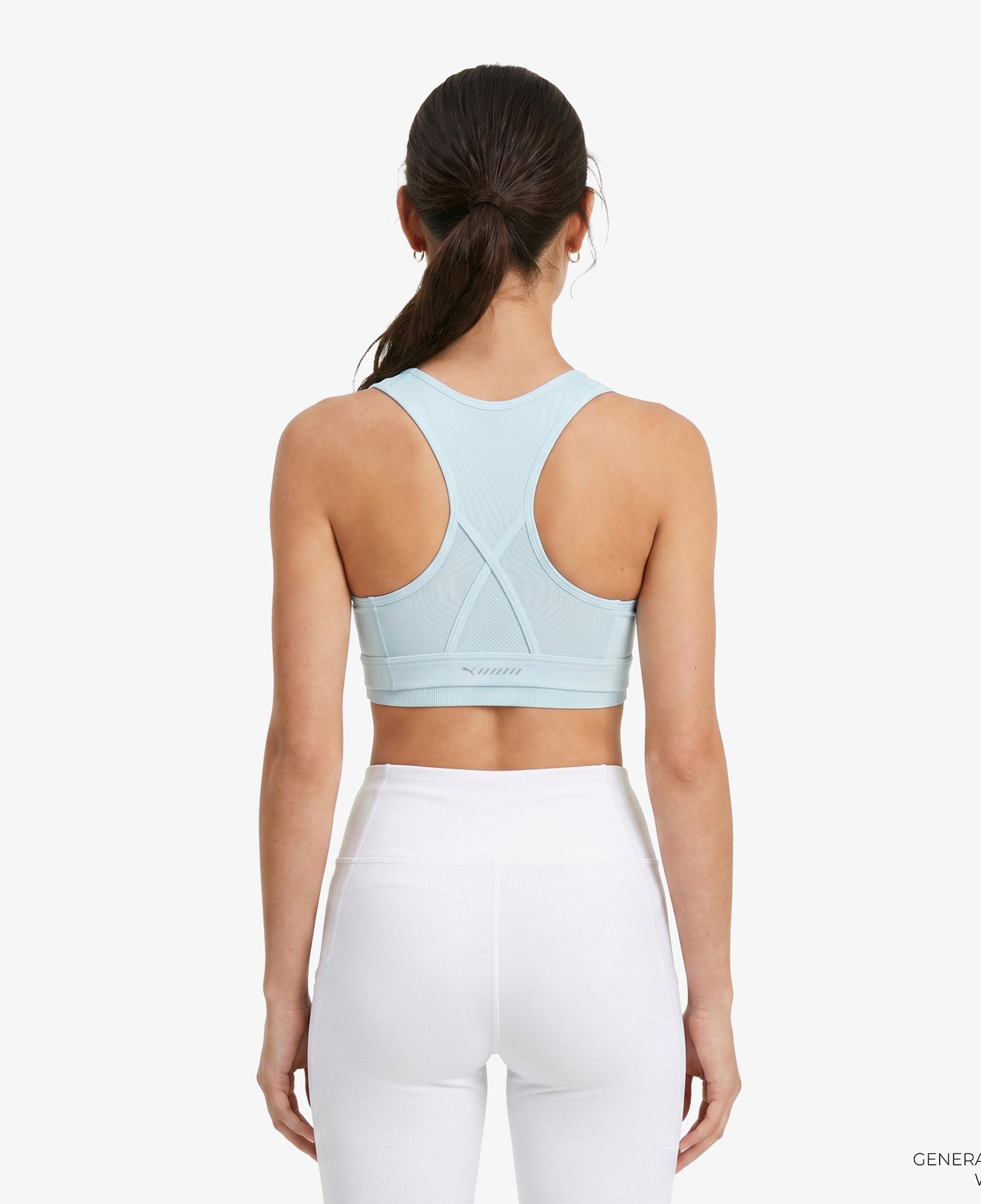 Puma 4Keeps Run Mid Kadın Beyaz Koşu Bra