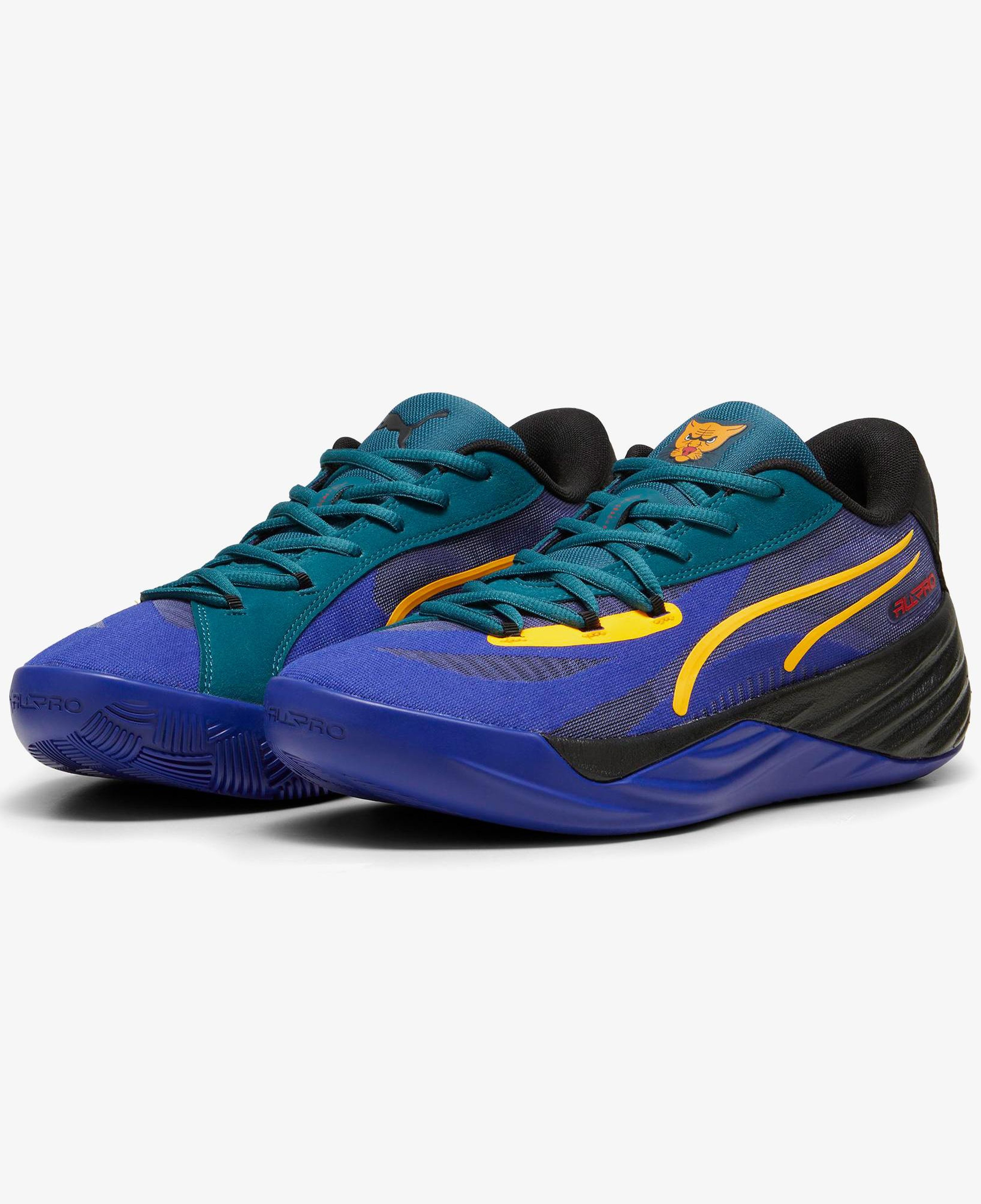 Puma All Pro Nitro Crowd Erkek Lacivert Basketbol Ayakkabısı