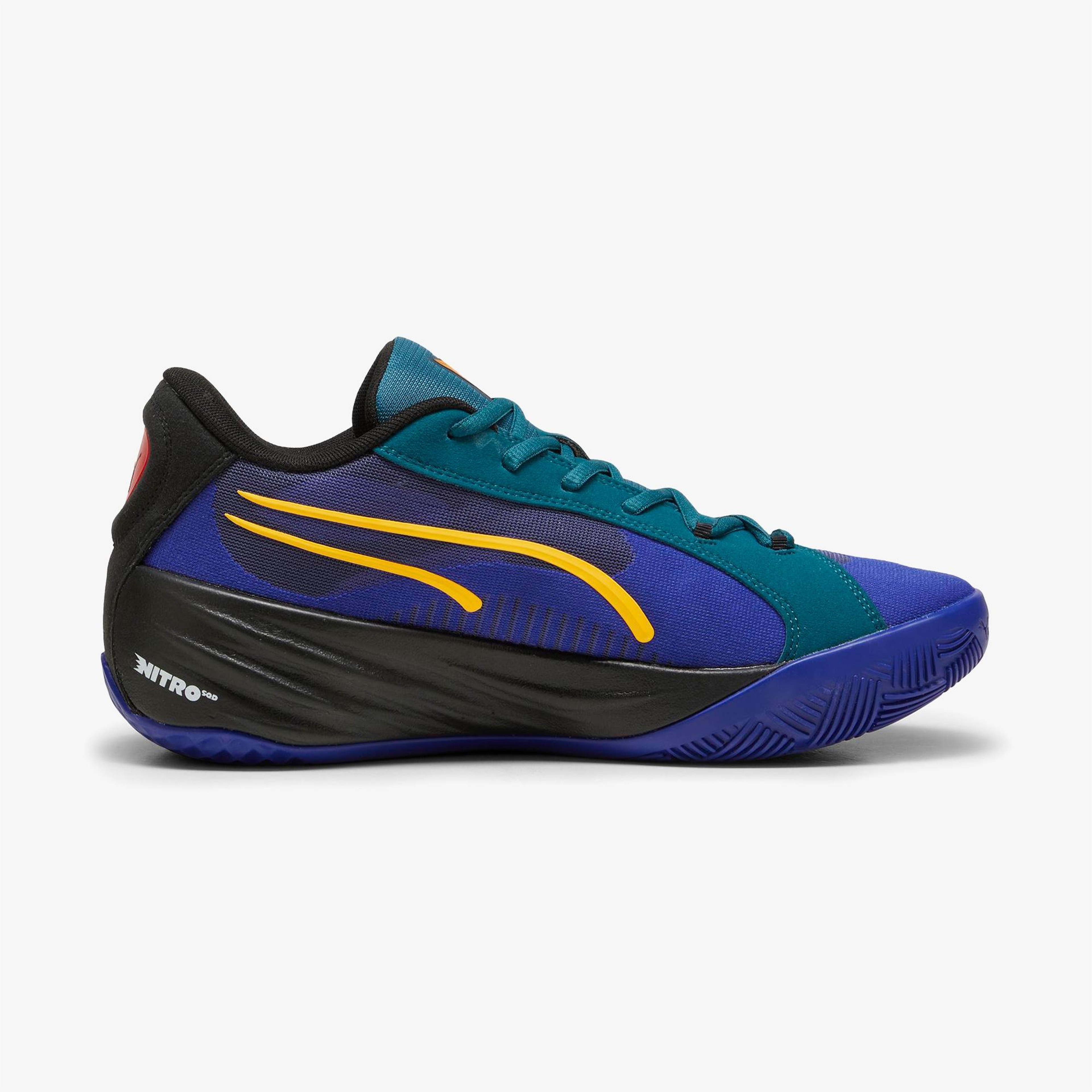 Puma All Pro Nitro Crowd Erkek Lacivert Basketbol Ayakkabısı