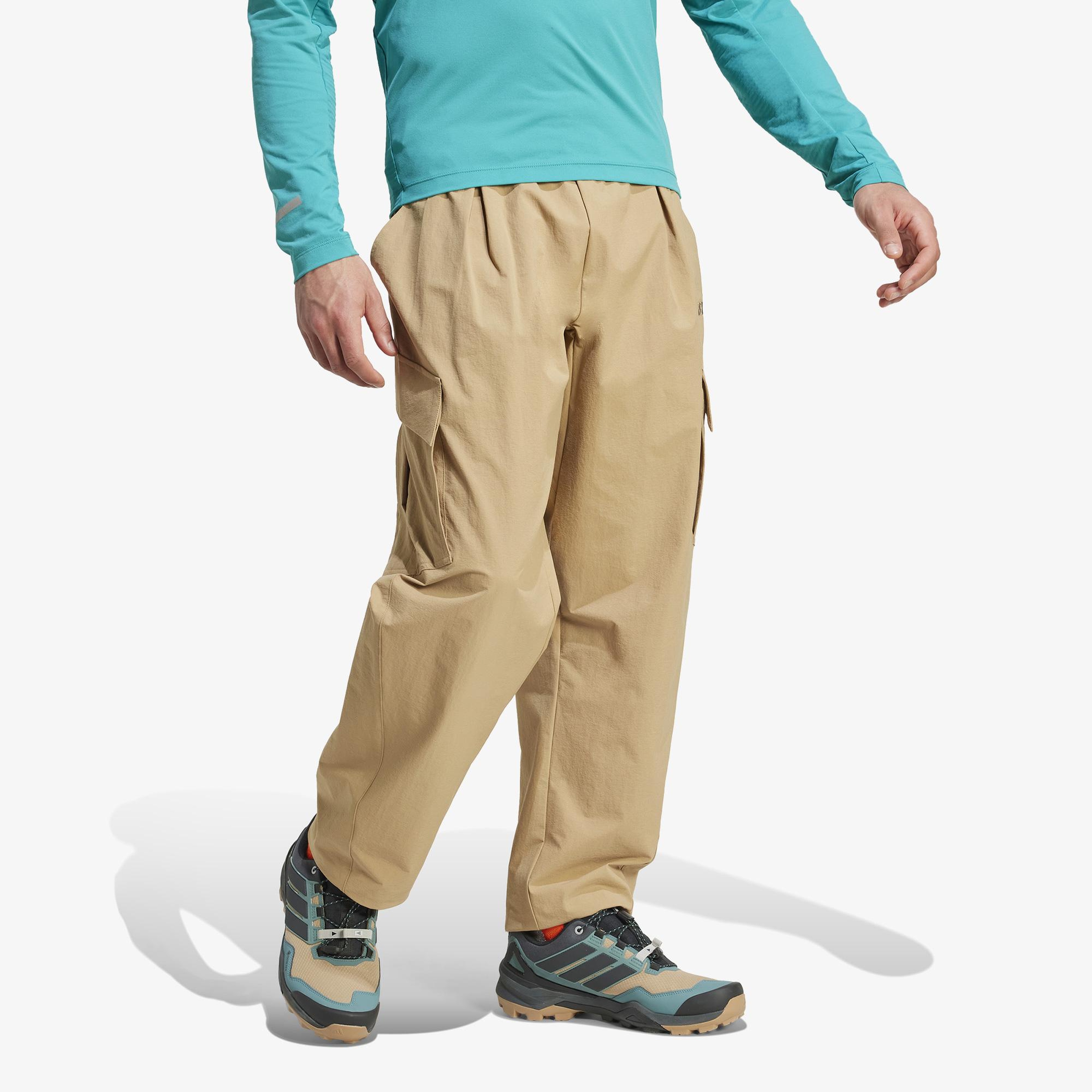 adidas Terrex Xploric Kargo Erkek Kahverengi Yürüyüş Eşofman Altı