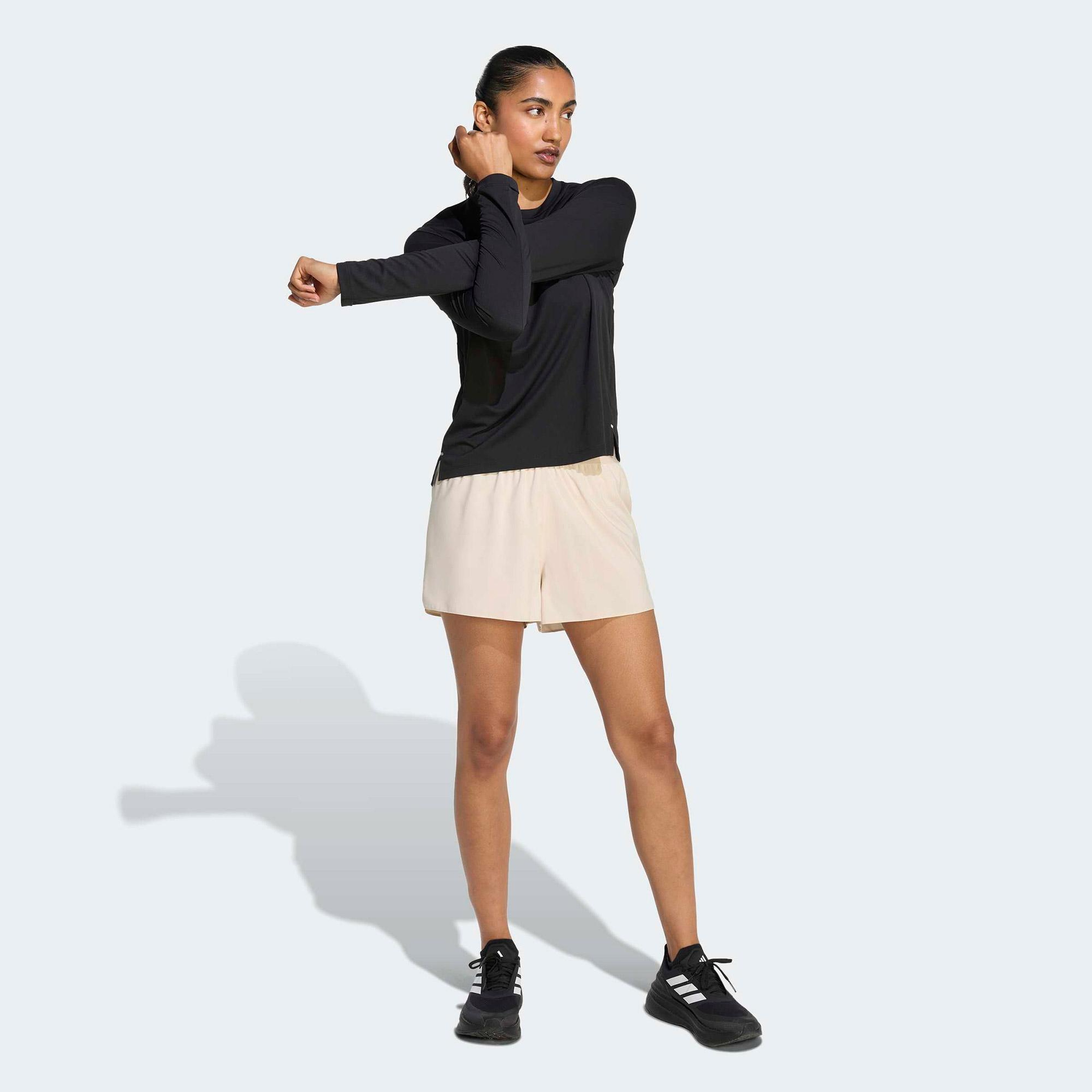 adidas Adi365 Running Essentials Kadın Bej Koşu Şortu