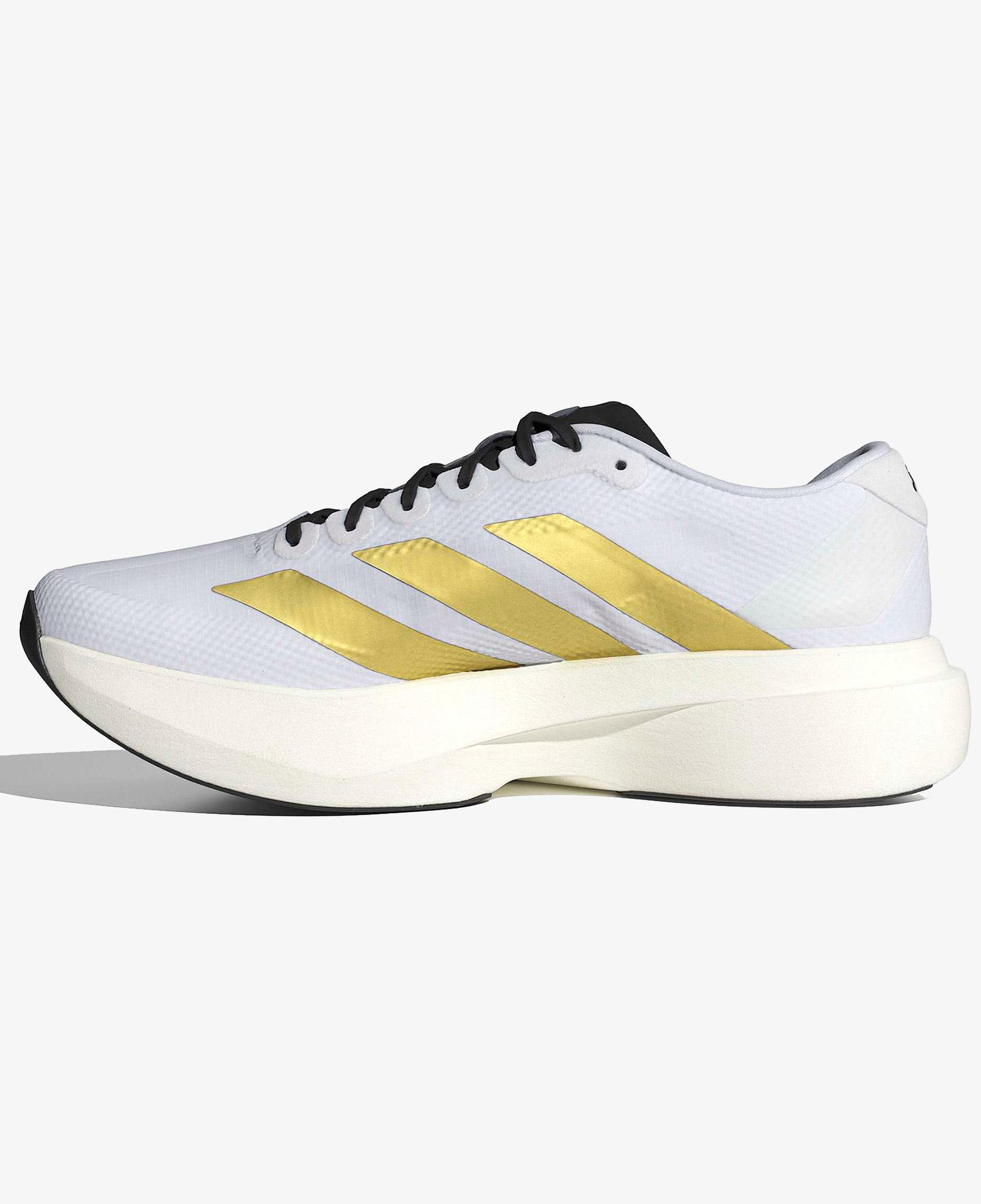 adidas Adizero Evo Sl Erkek Beyaz Koşu Ayakkabısı