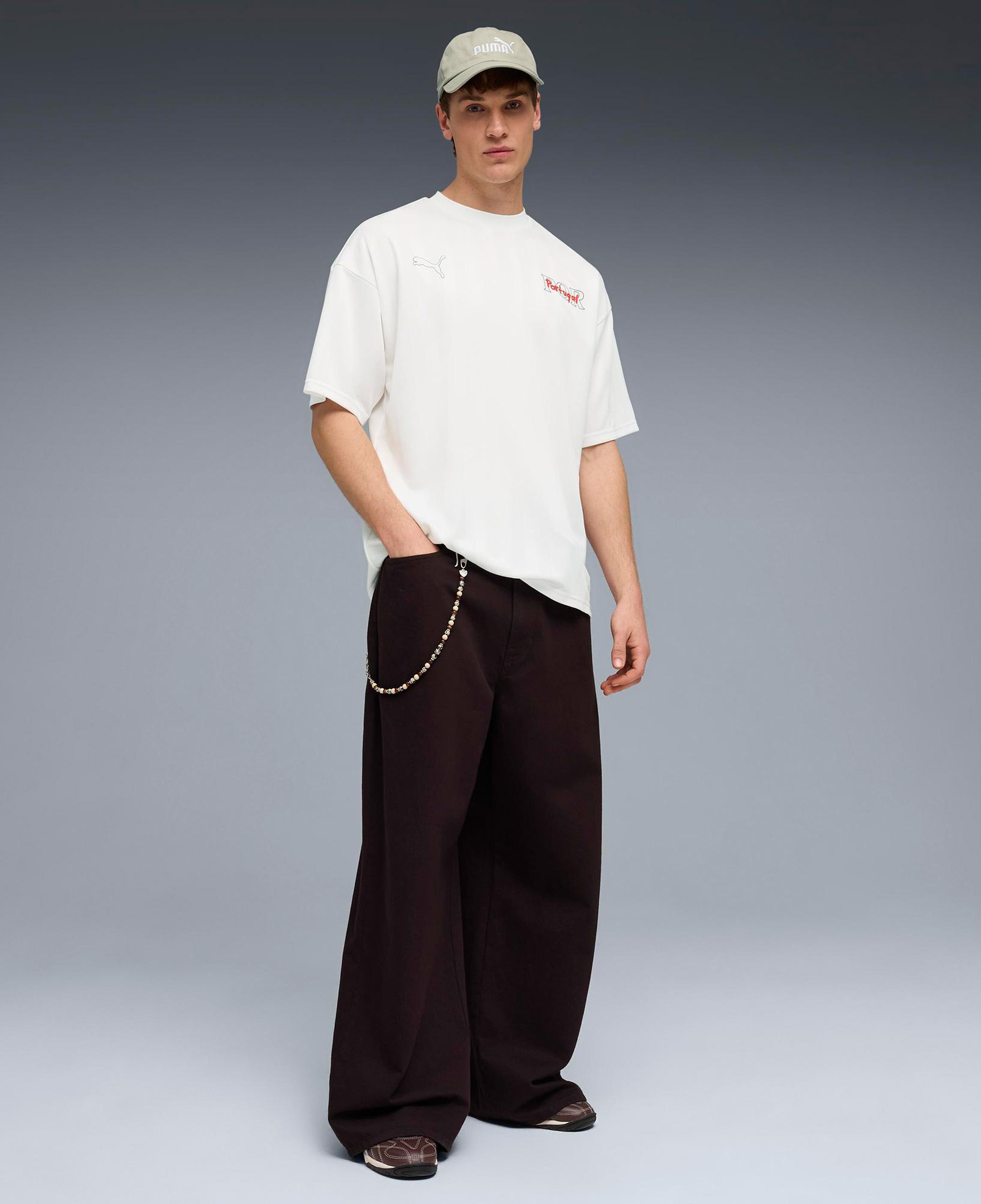 Puma Portekiz 2026 Erkek Beyaz T-Shirt