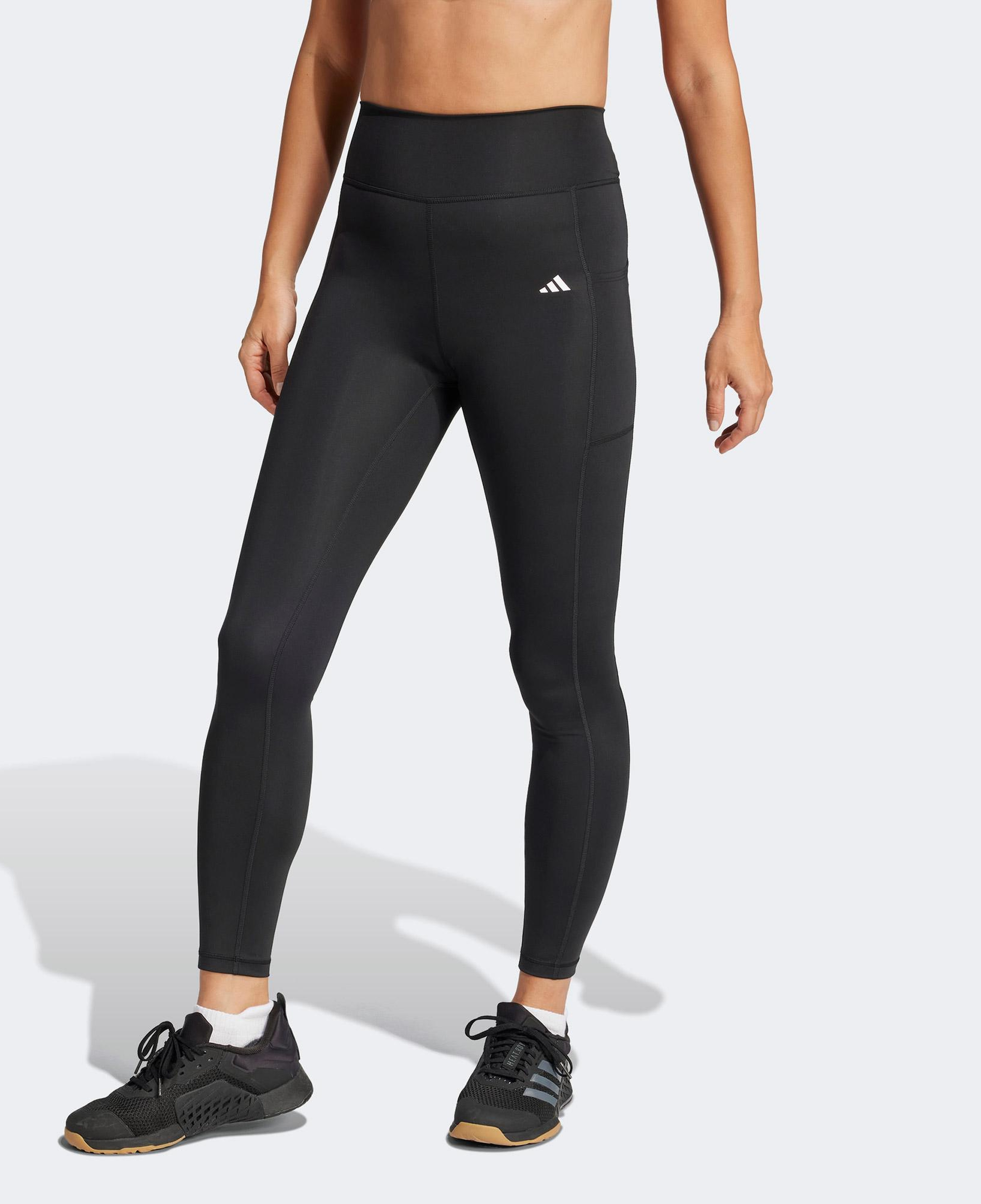 adidas Optime Stash 7/8 Kadın Siyah Tayt