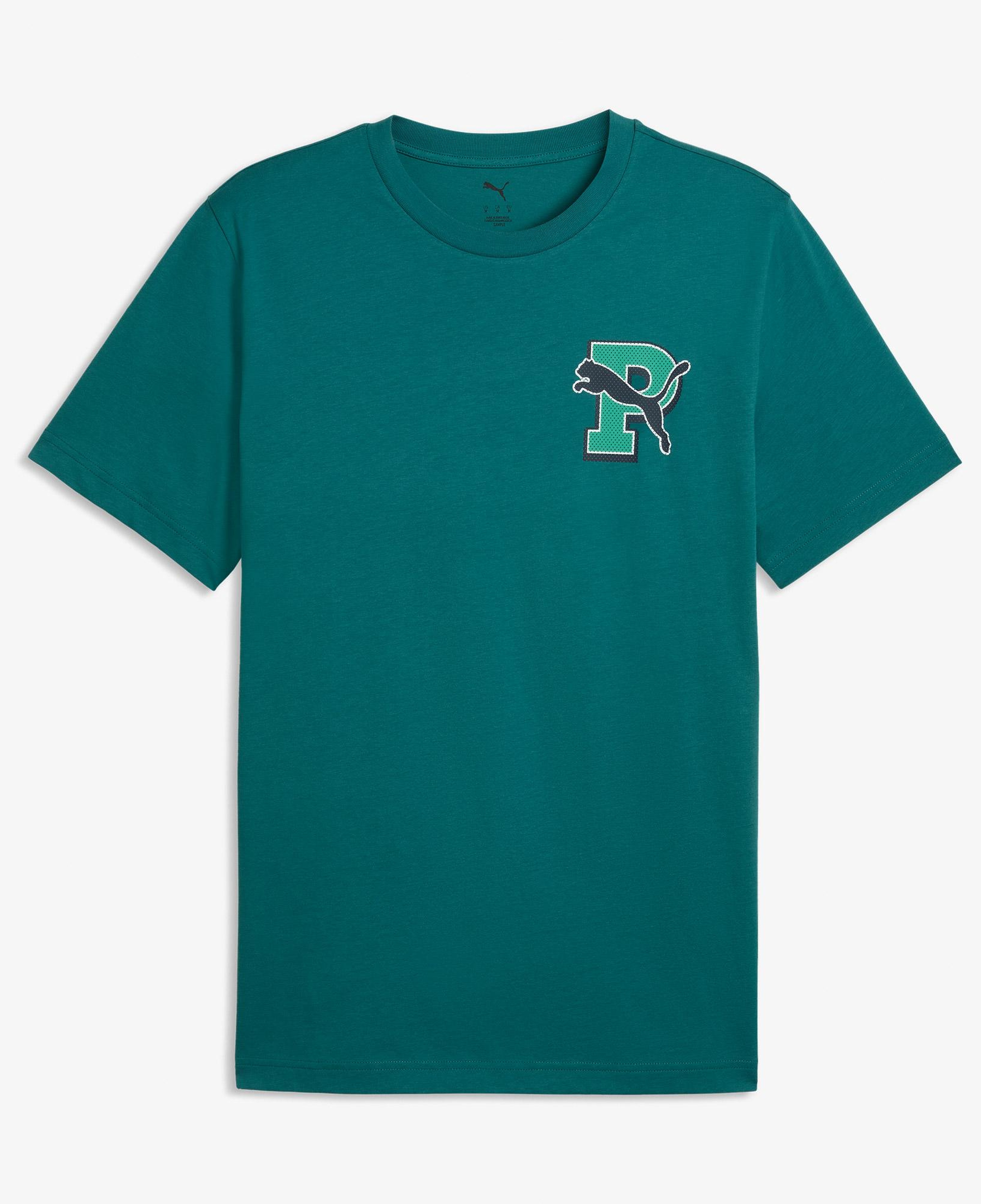 Puma Graphic Erkek Yeşil T-Shirt