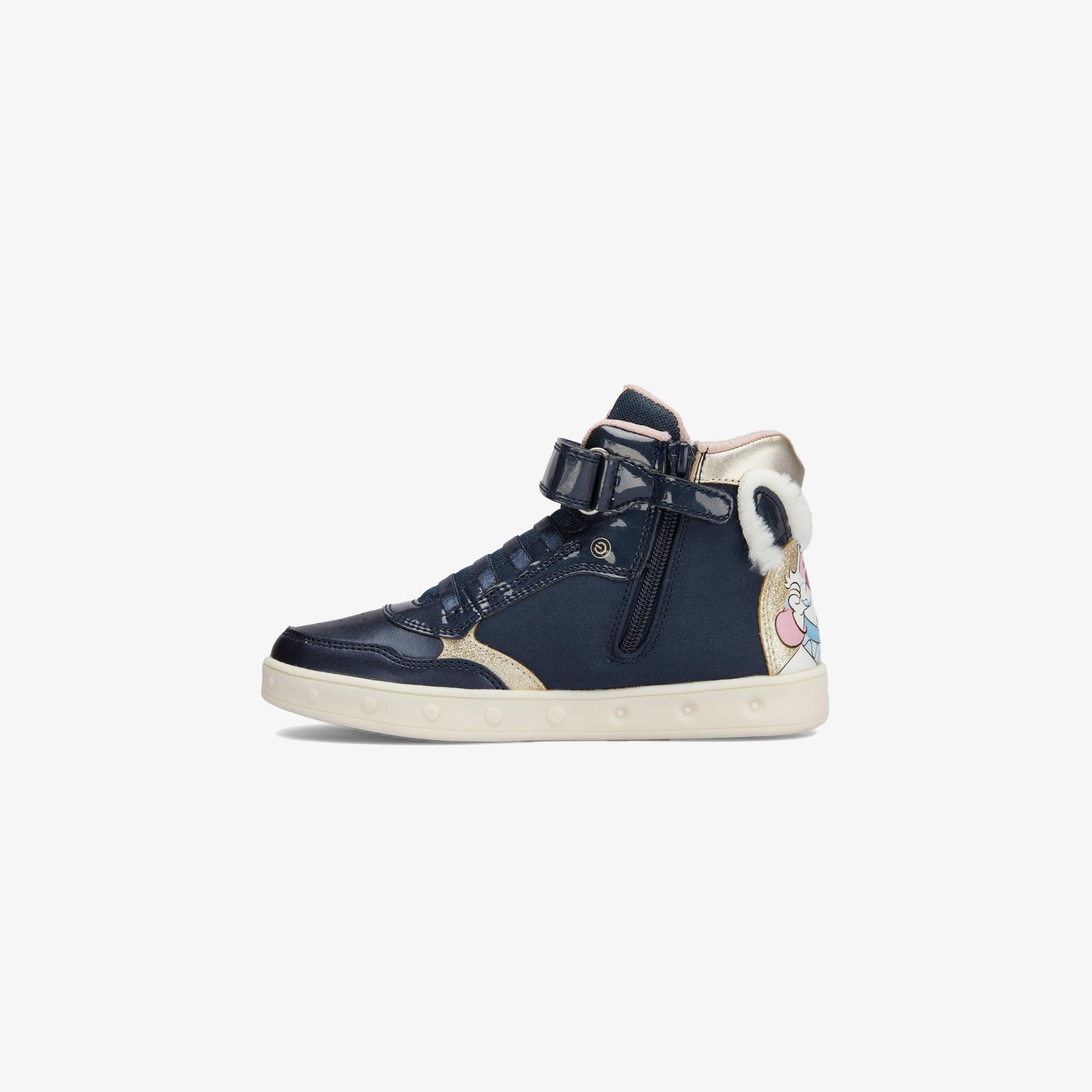 Geox J Skylin G. G Çocuk Lacivert Sneaker