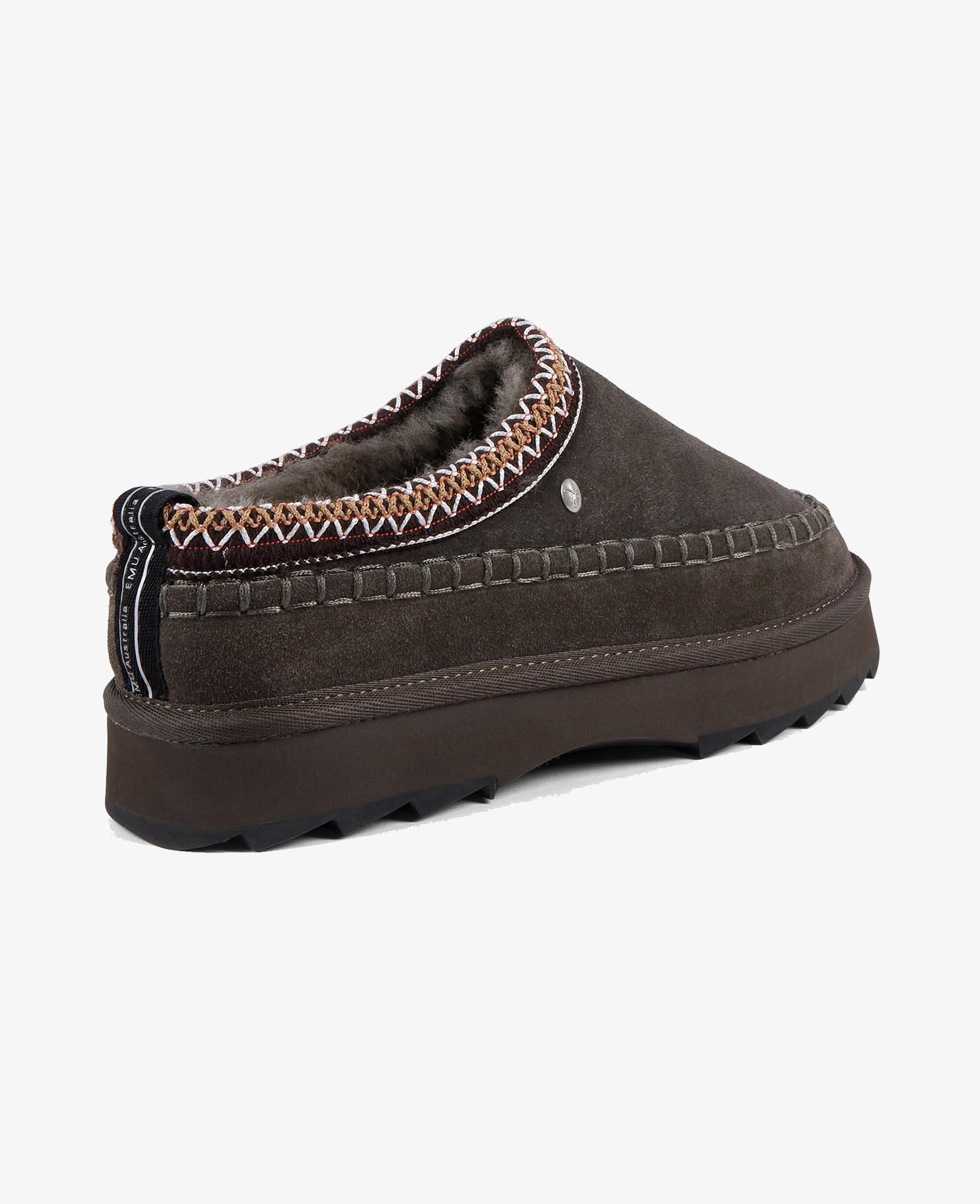 Emu Australia Sharky Adventure Scuff Kadın Gri Terlik