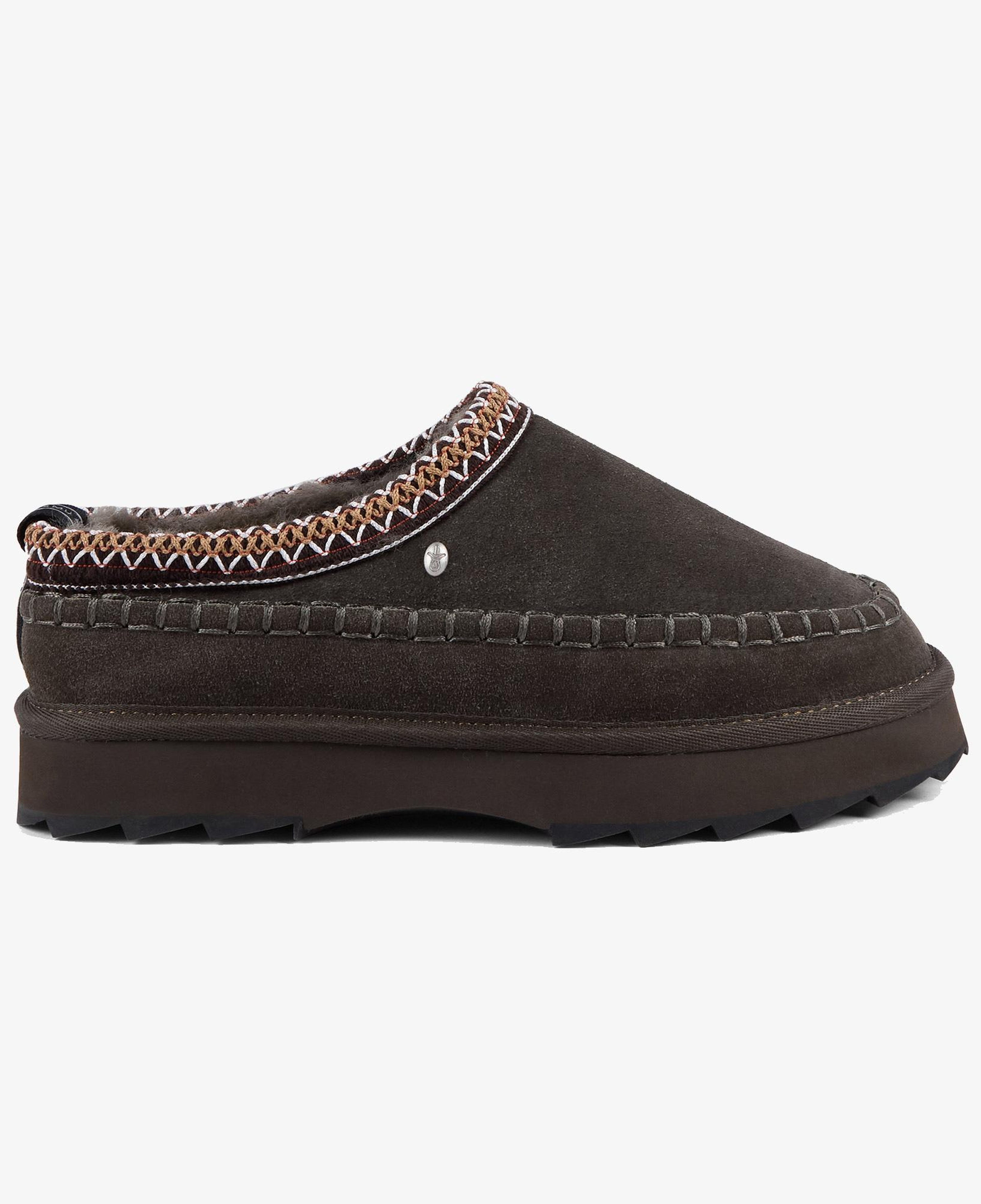 Emu Australia Sharky Adventure Scuff Kadın Gri Terlik
