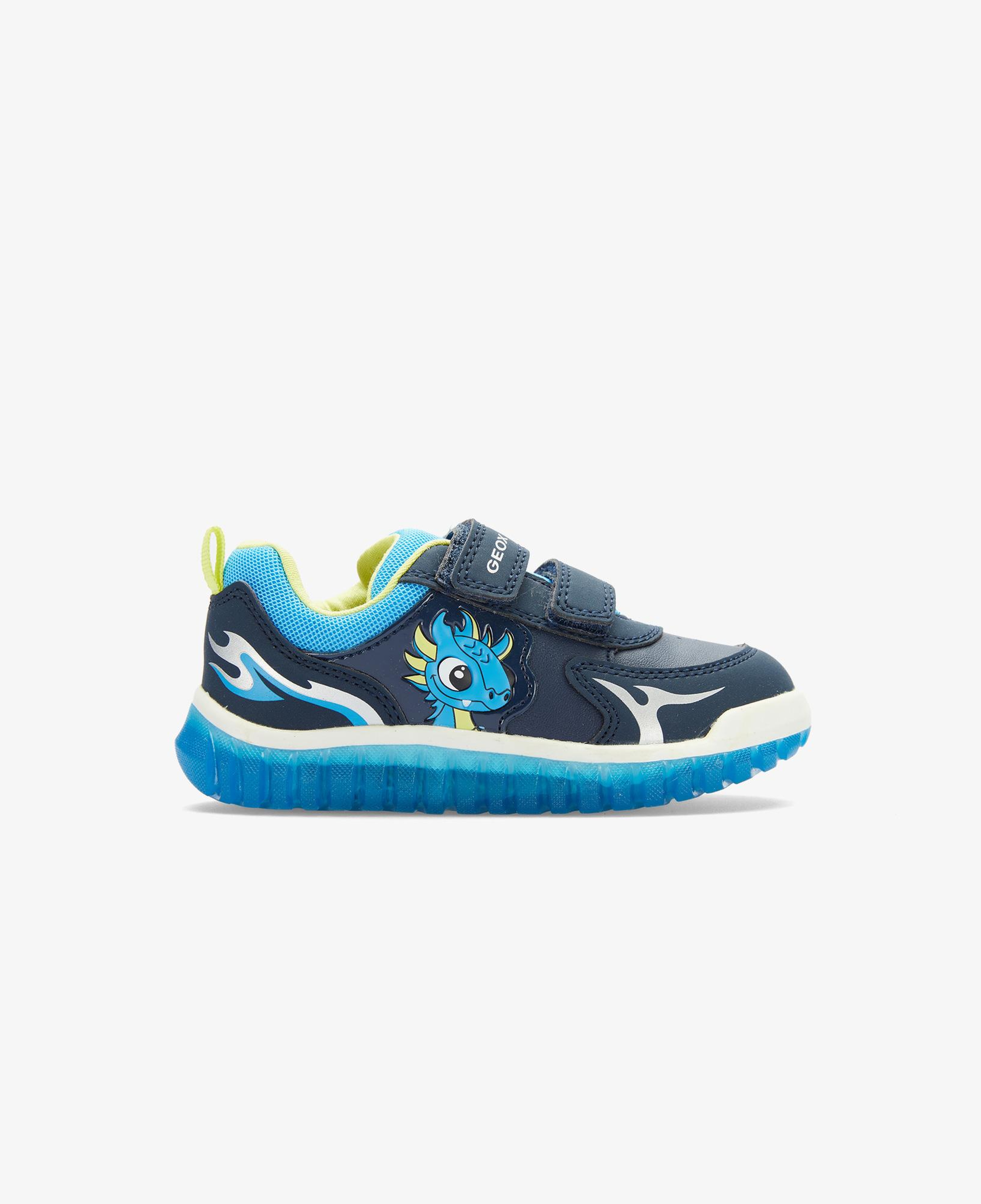 Geox Lightyloo Bebek Lacivert Sneaker