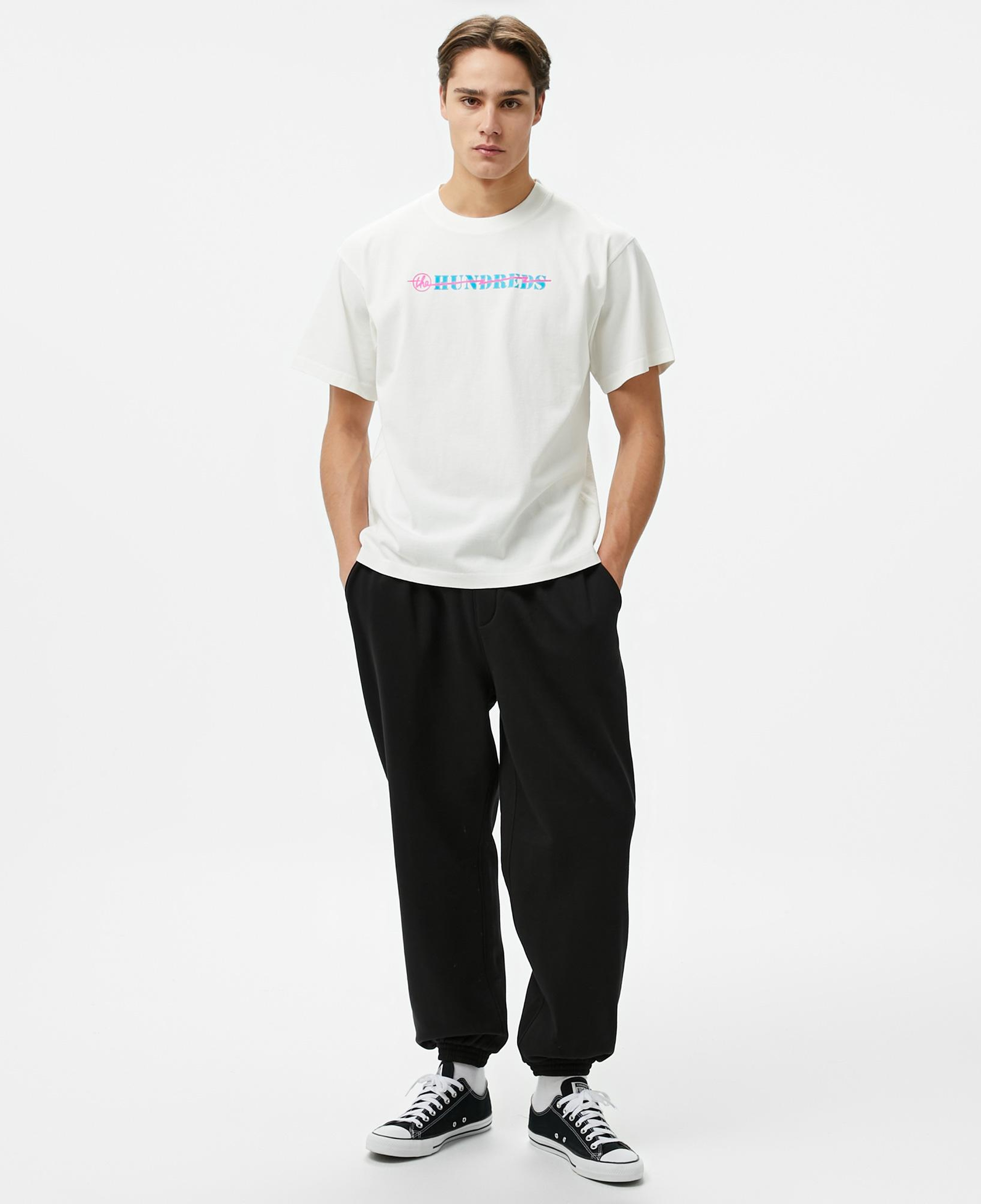 The Hundreds Where Bar Erkek Beyaz T-Shirt