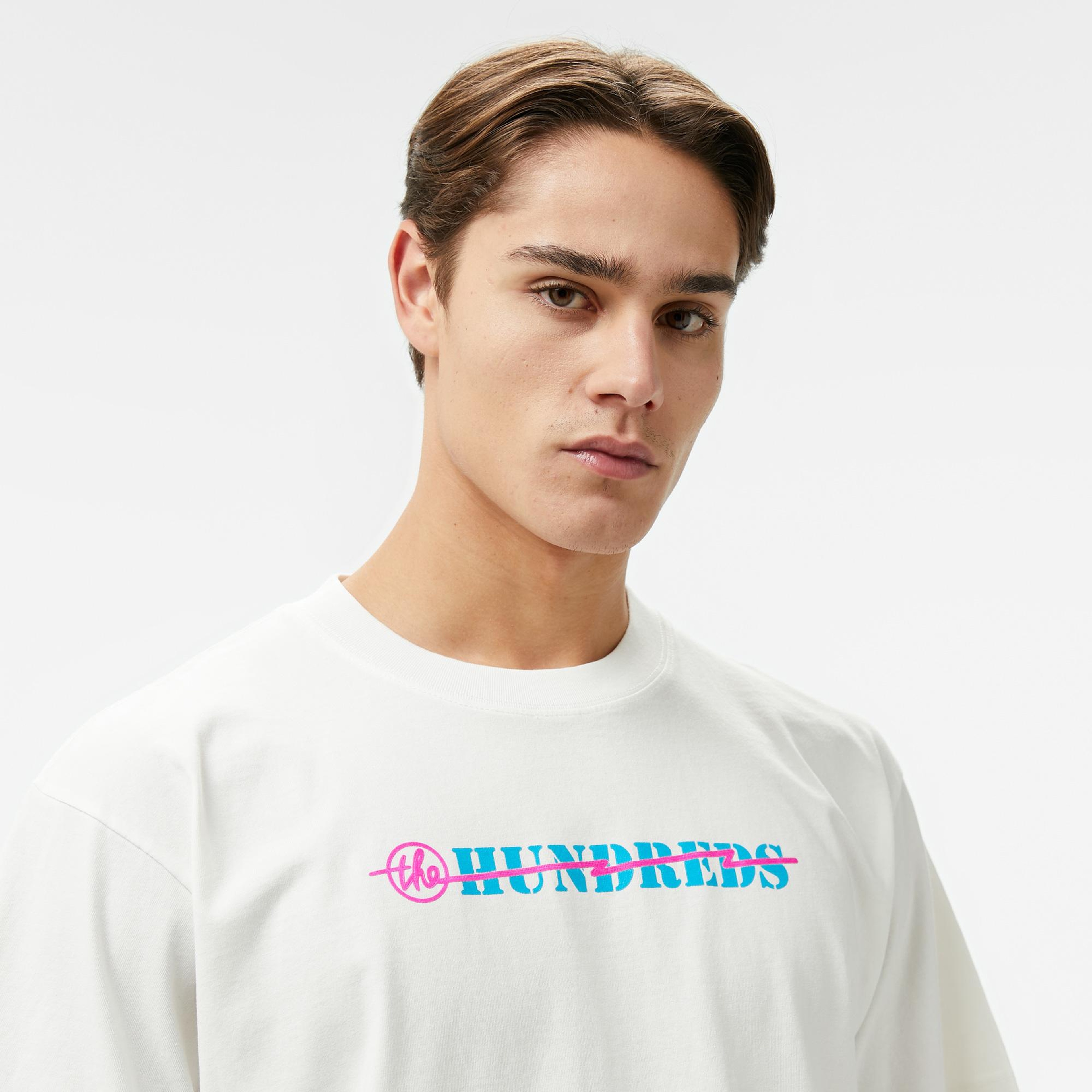 The Hundreds Where Bar Erkek Beyaz T-Shirt