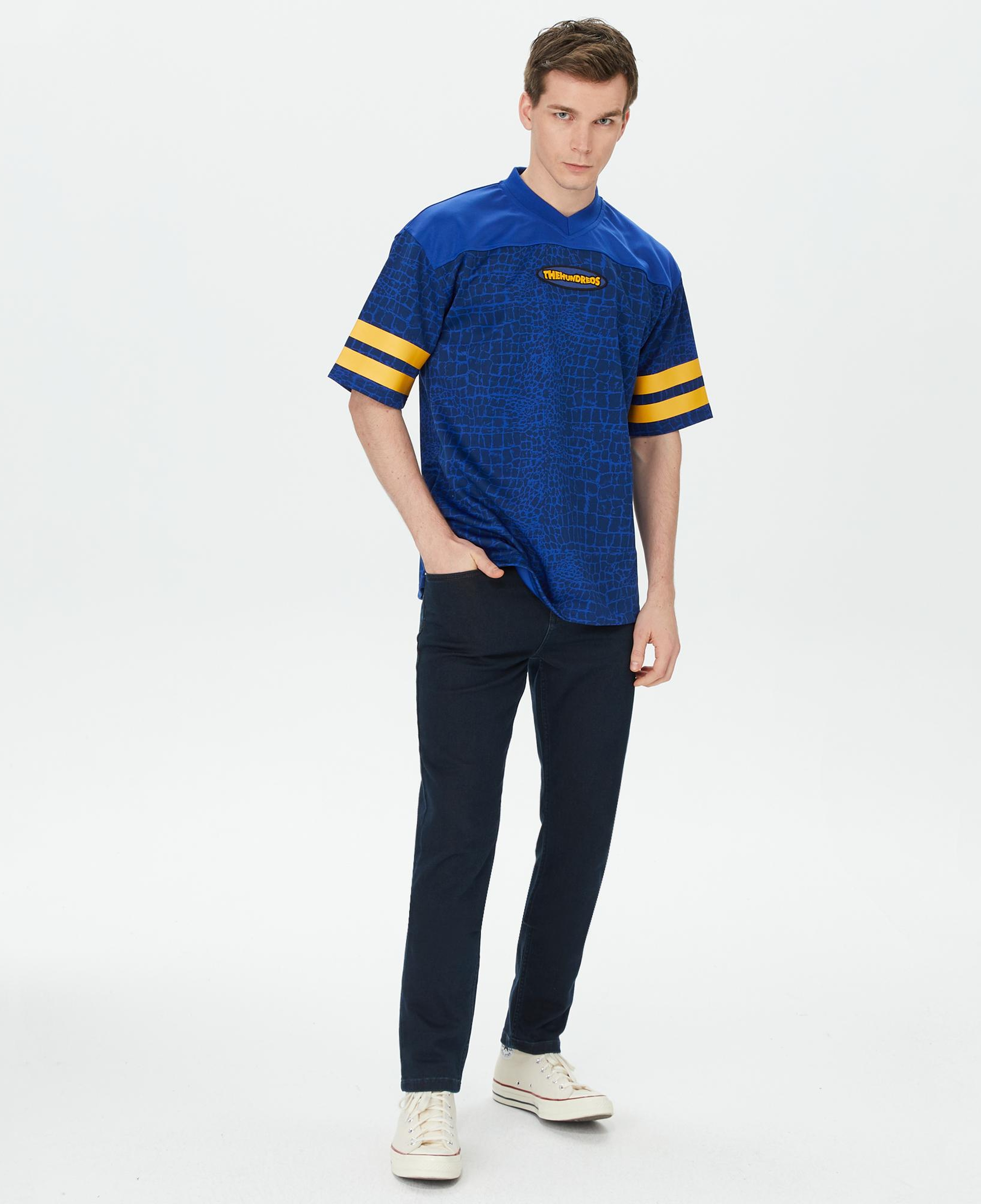 The Hundreds Morelet SS Erkek Mavi T-Shirt