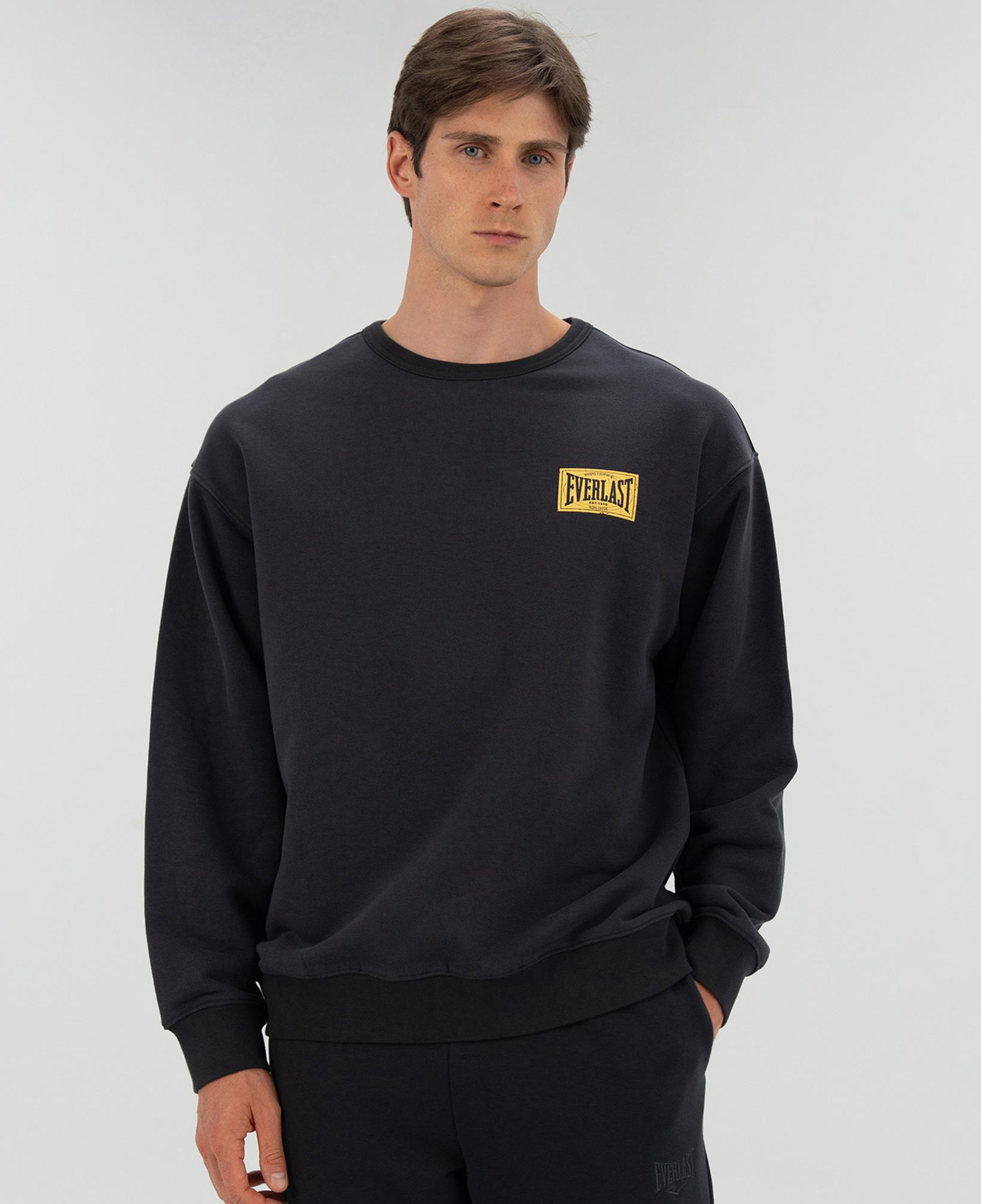Everlast 1910 Classic Comfort Erkek Gri Sweatshirt