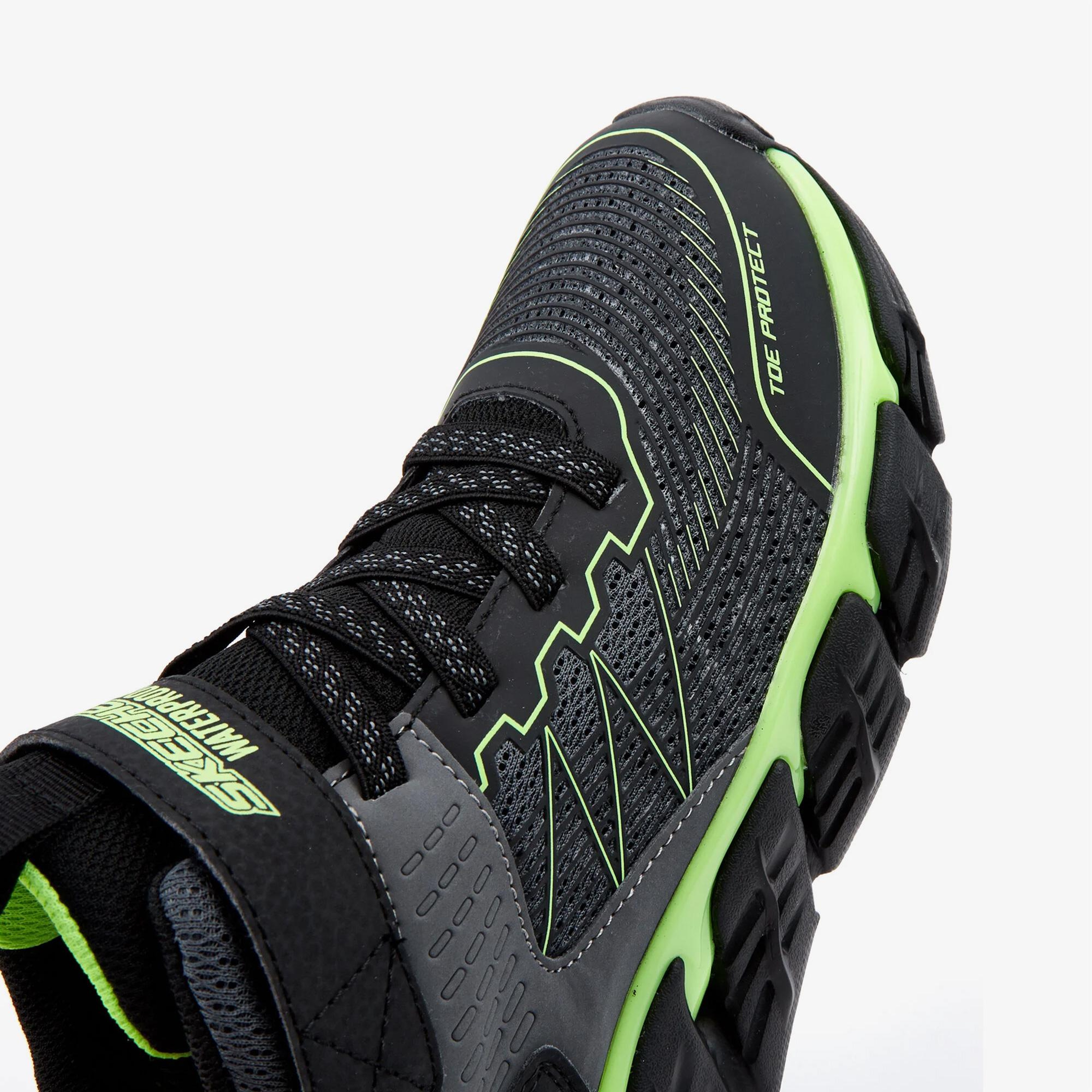 Skechers Tech-Grip Çocuk Siyah Bot