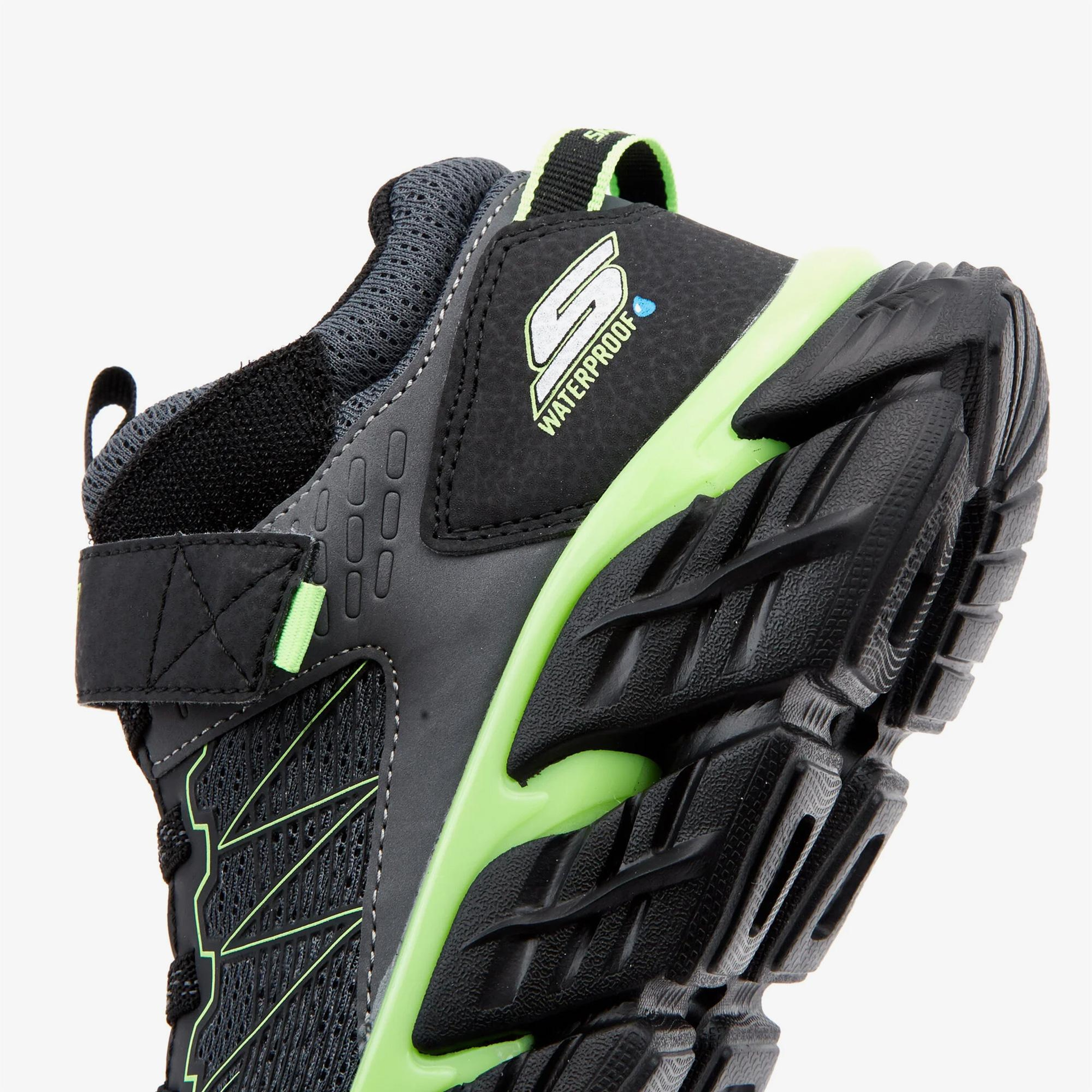 Skechers Tech-Grip Çocuk Siyah Bot