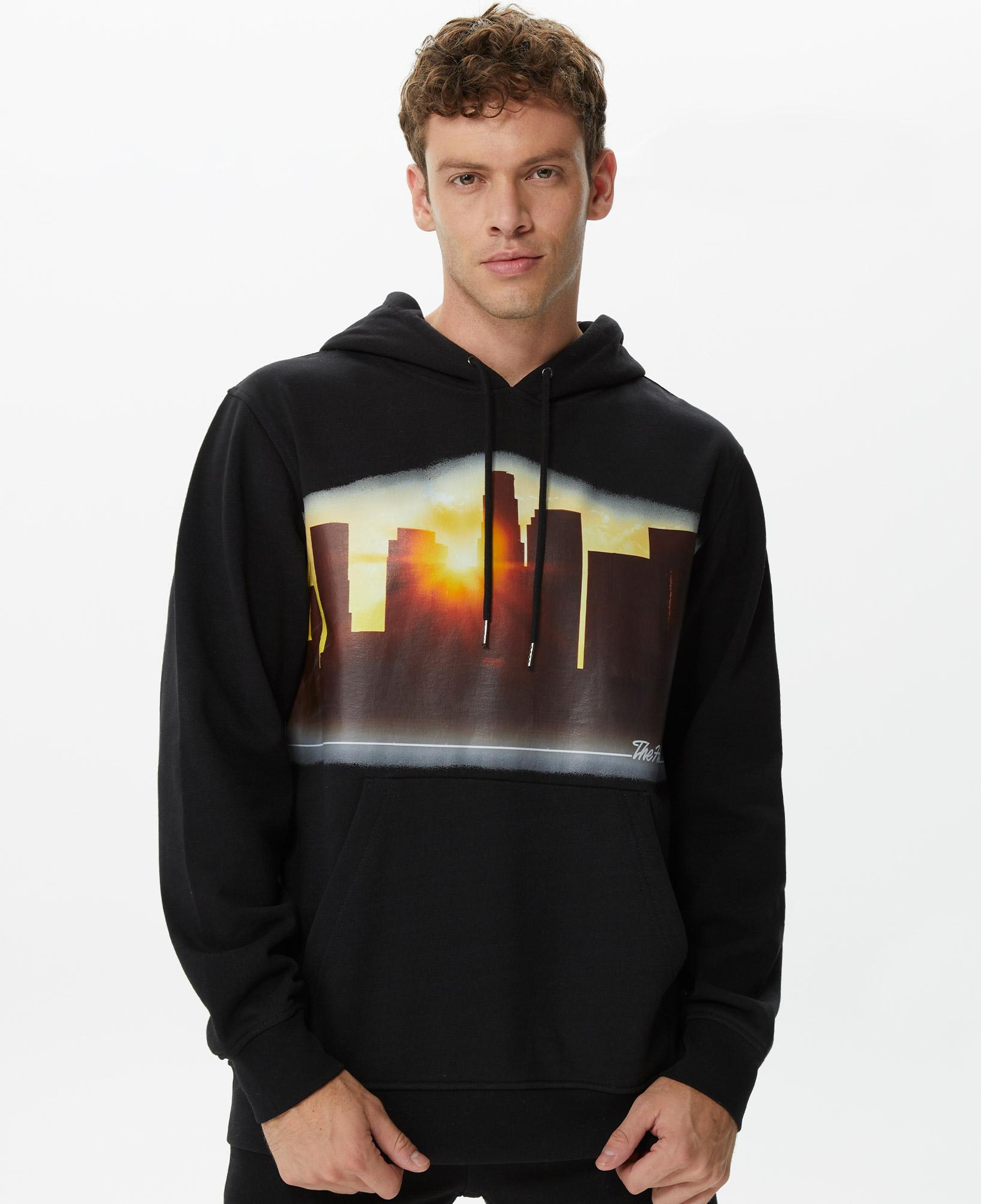 The Hundreds Skyline Erkek Siyah Hoodie