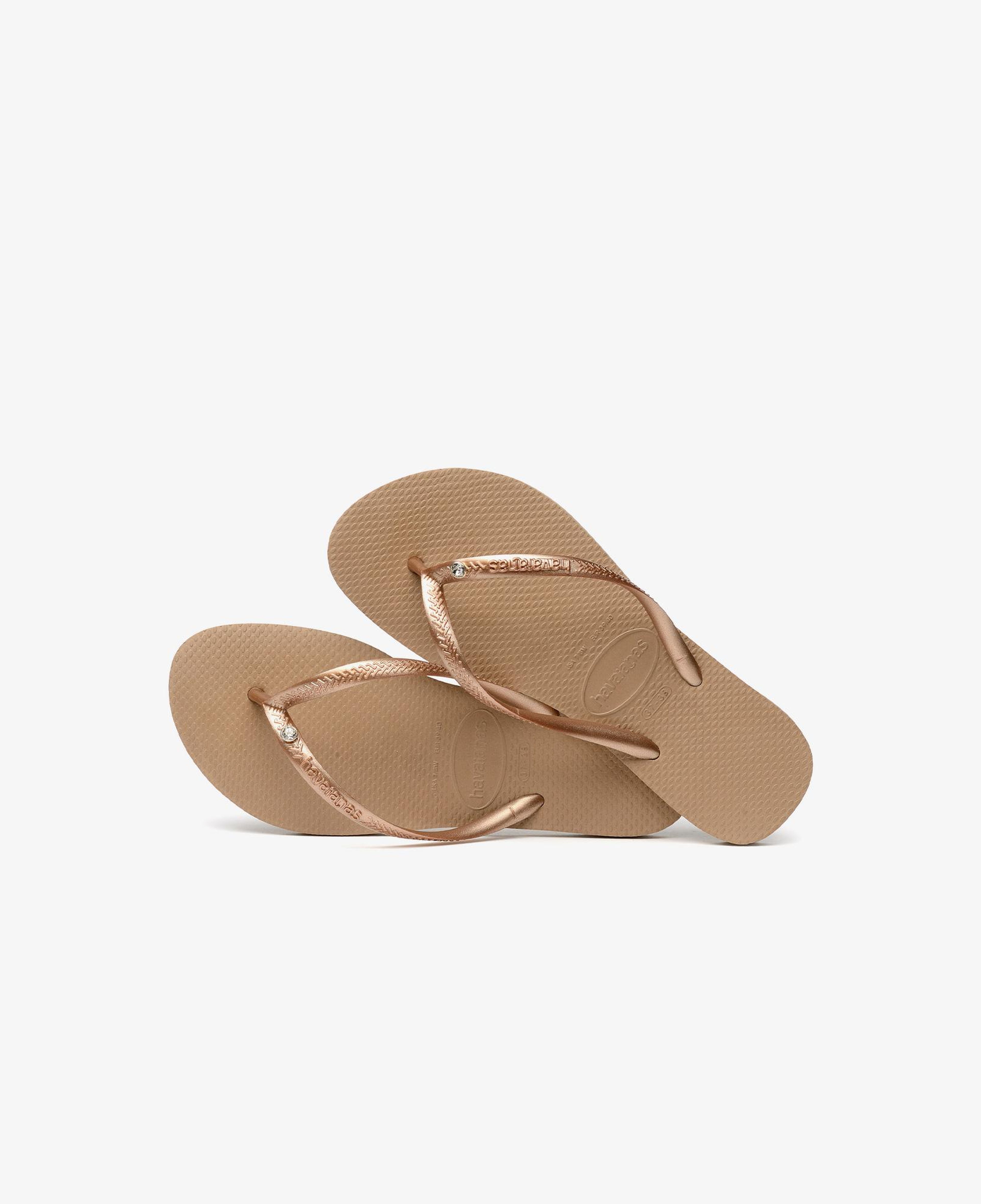 Havaianas Slim Crystal Çocuk Kahverengi Terlik