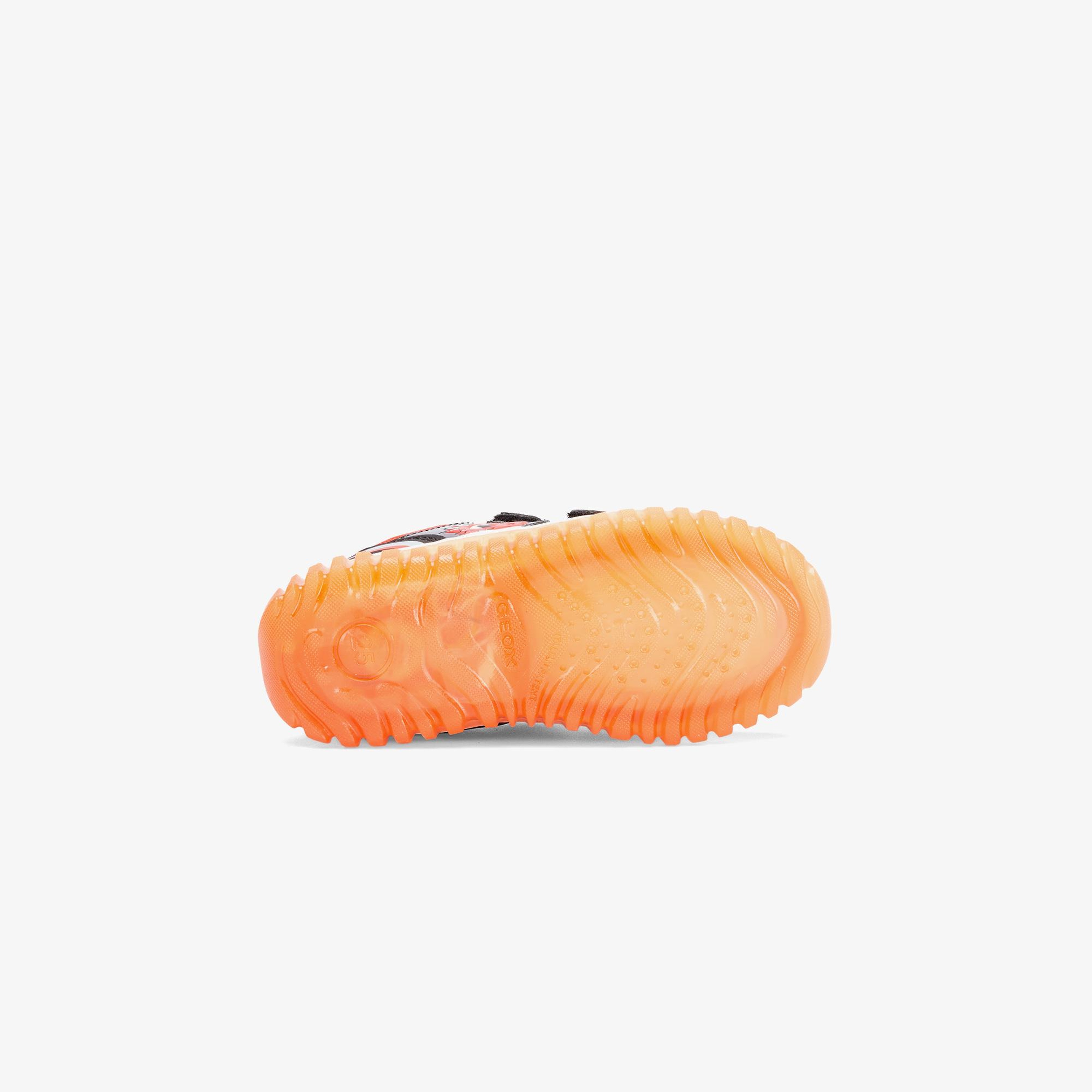 Geox B Lightyloo A Bebek Siyah Sneaker
