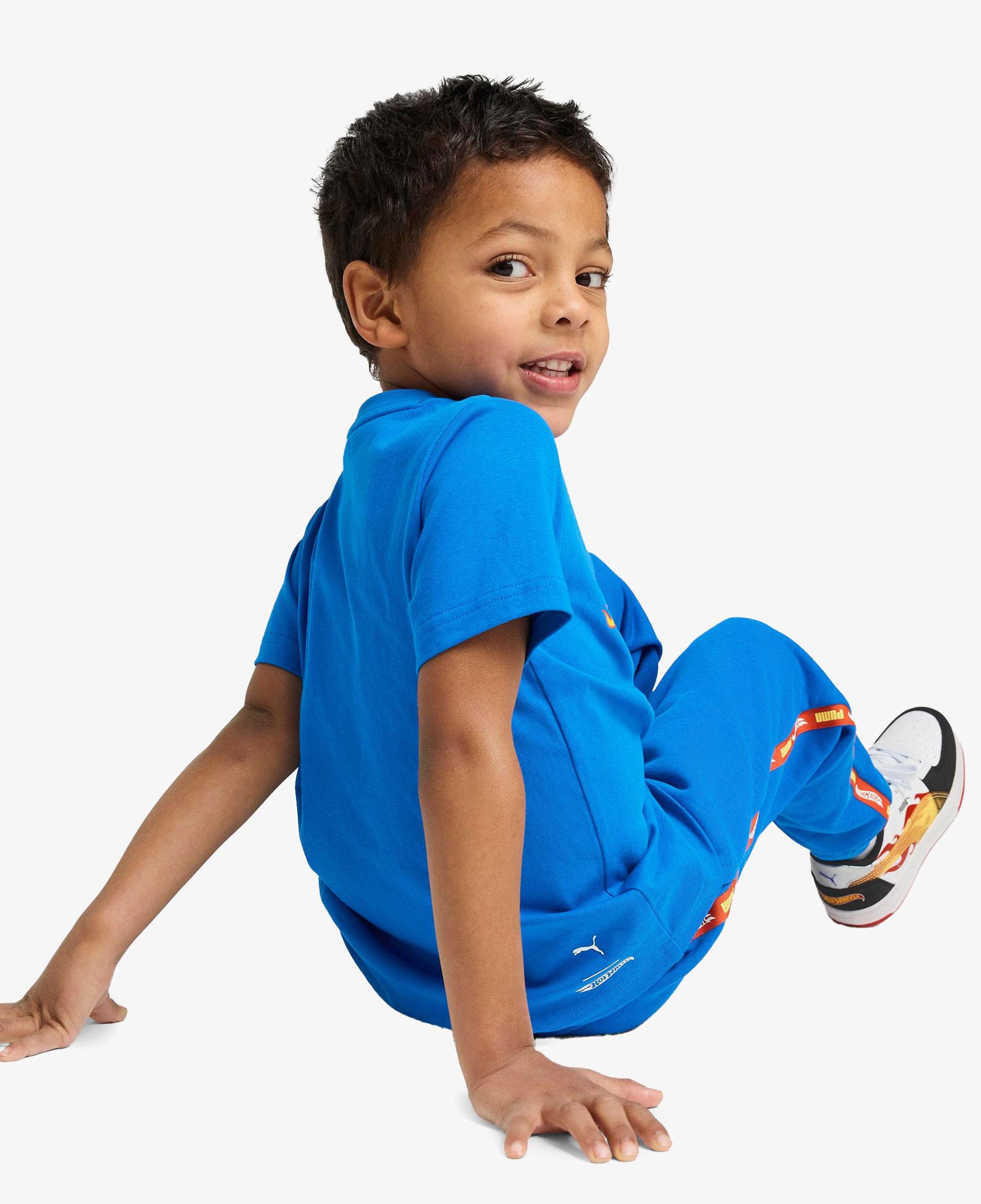 Puma X Hot Wheels Çocuk Lacivert T-Shirt