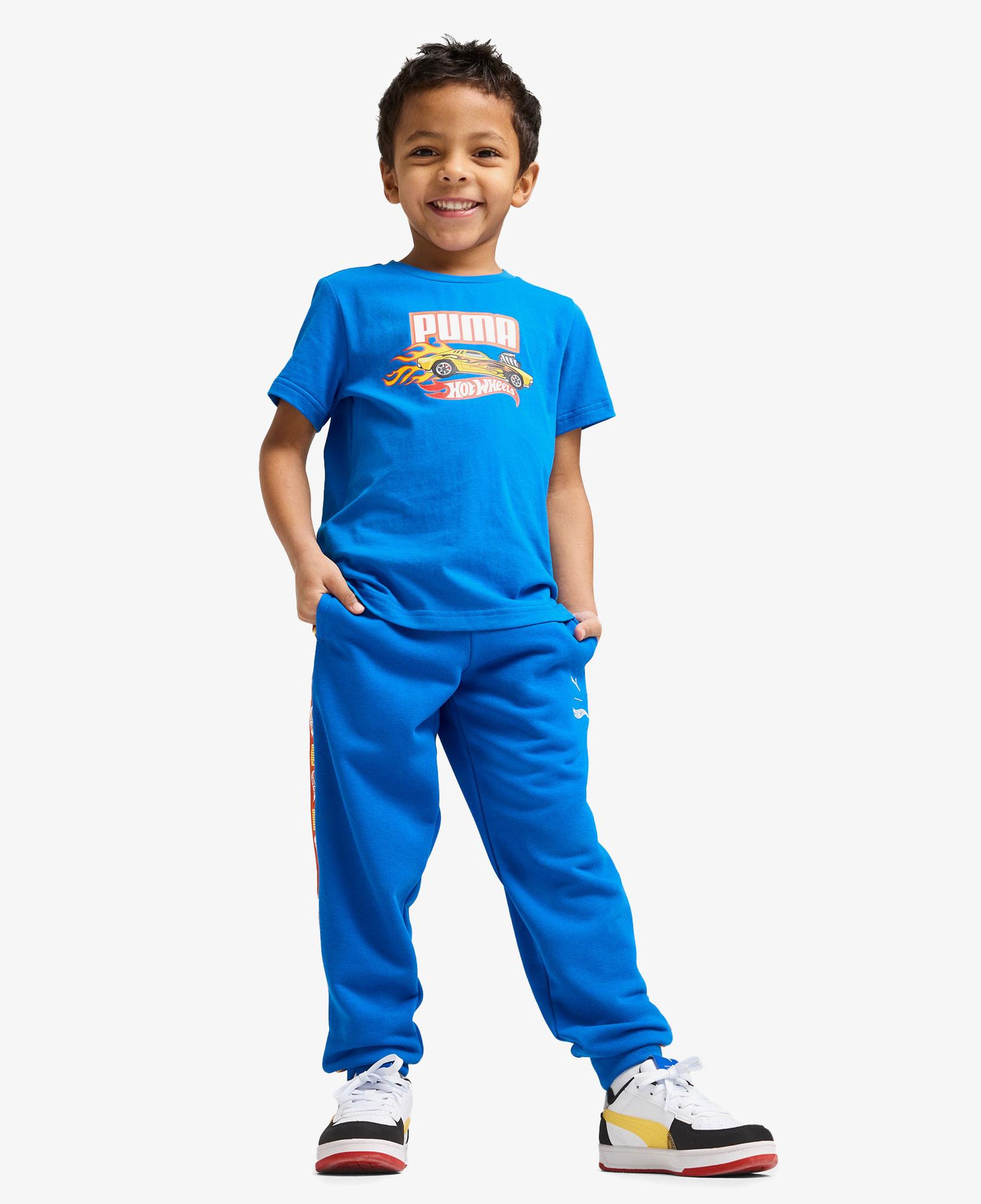 Puma X Hot Wheels Çocuk Lacivert T-Shirt