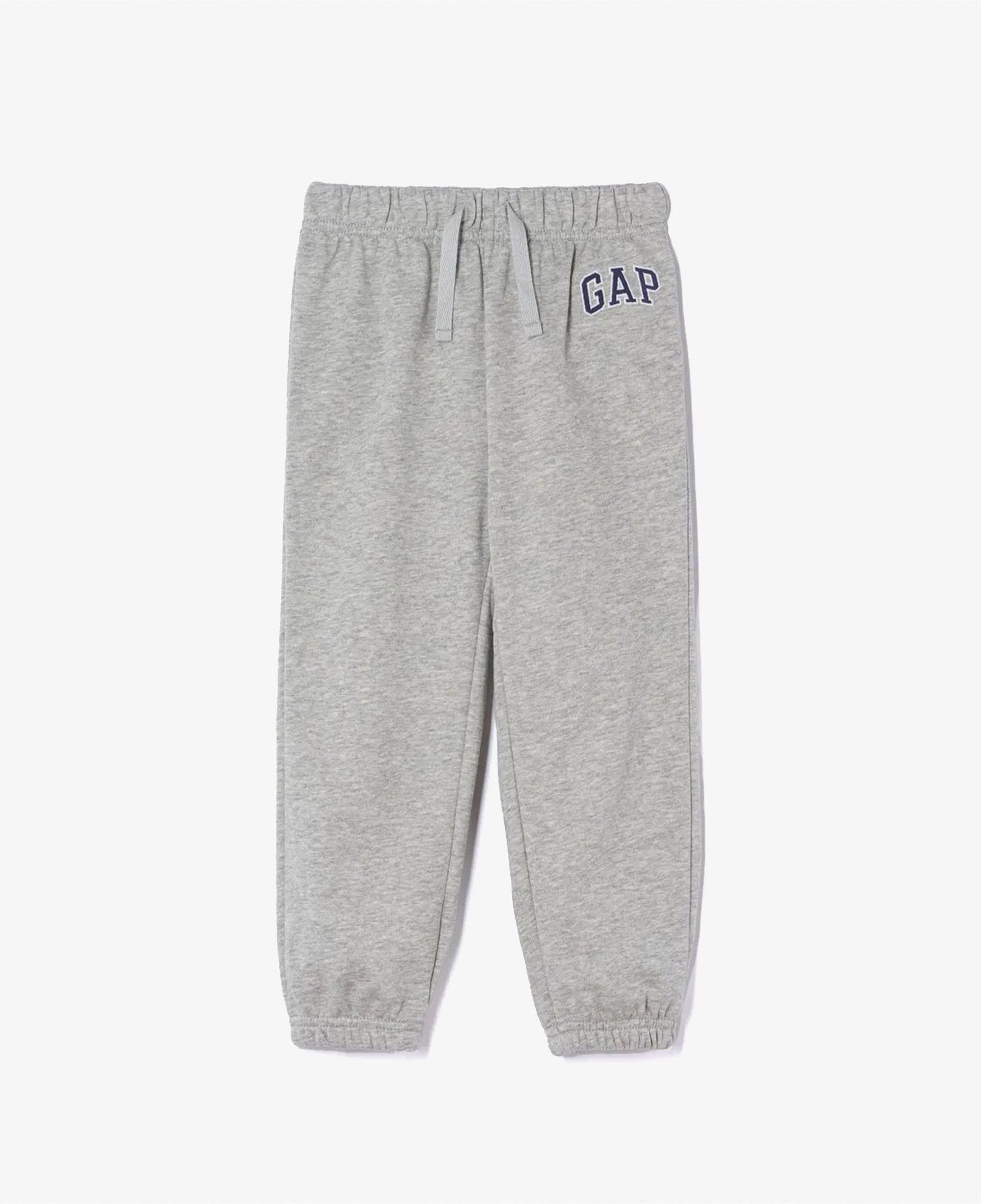 Gap Relaxed Fit French Terry Çocuk Gri Eşofman Altı