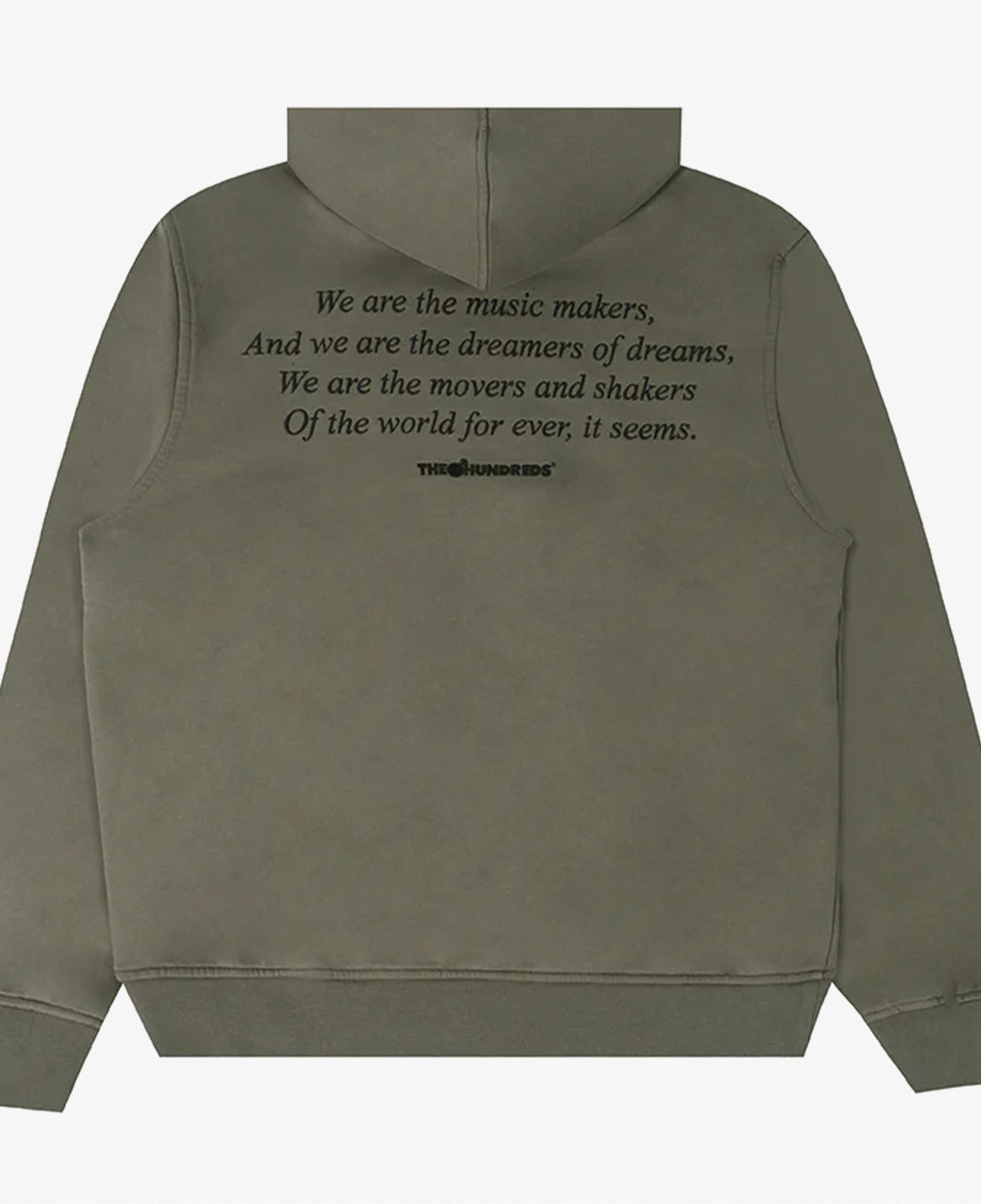 The Hundreds Dreamers Pullover Erkek Yeşil Hoodie