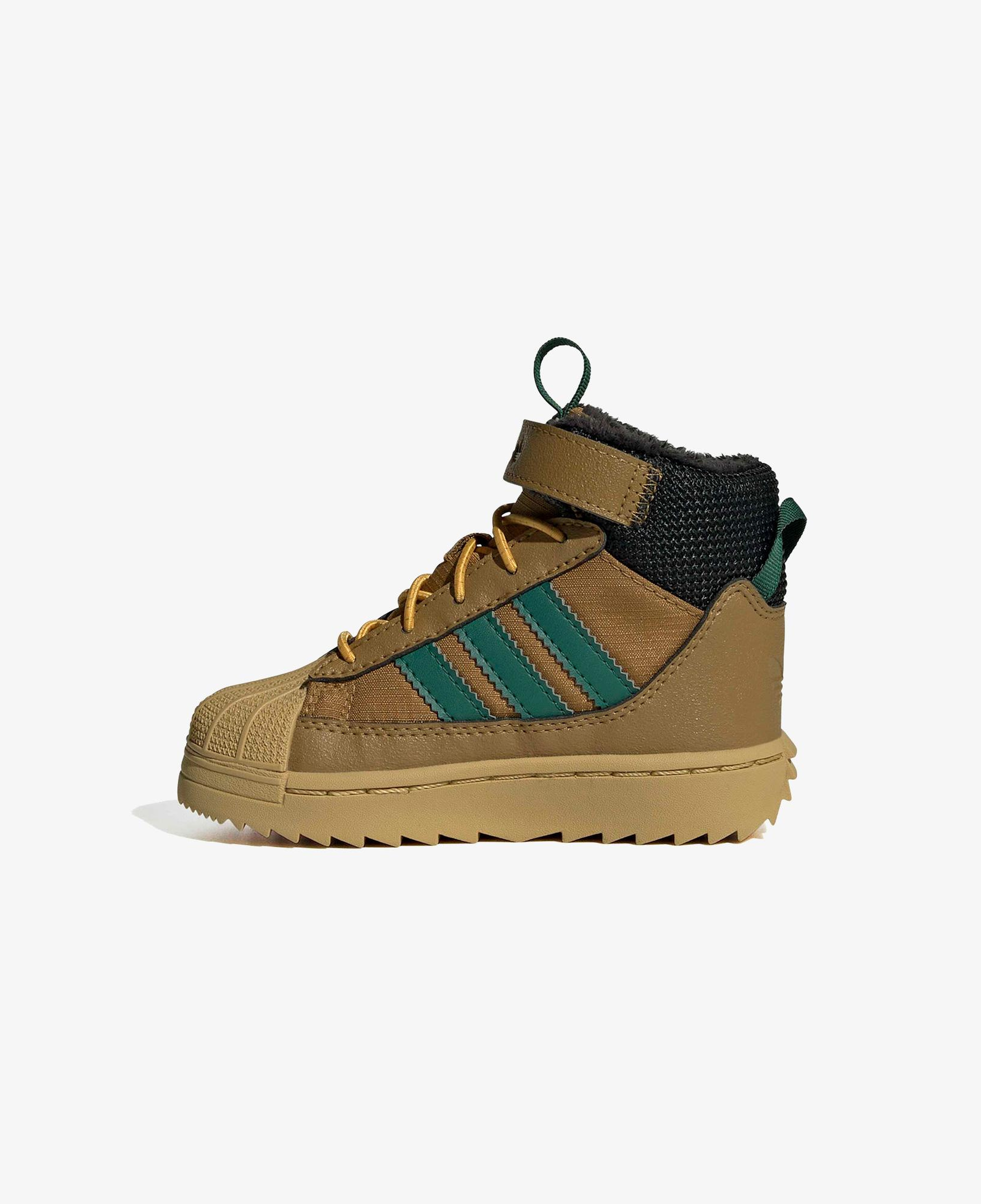 adidas Superstar Winter Trek Bebek Kahverengi Ayakkabı