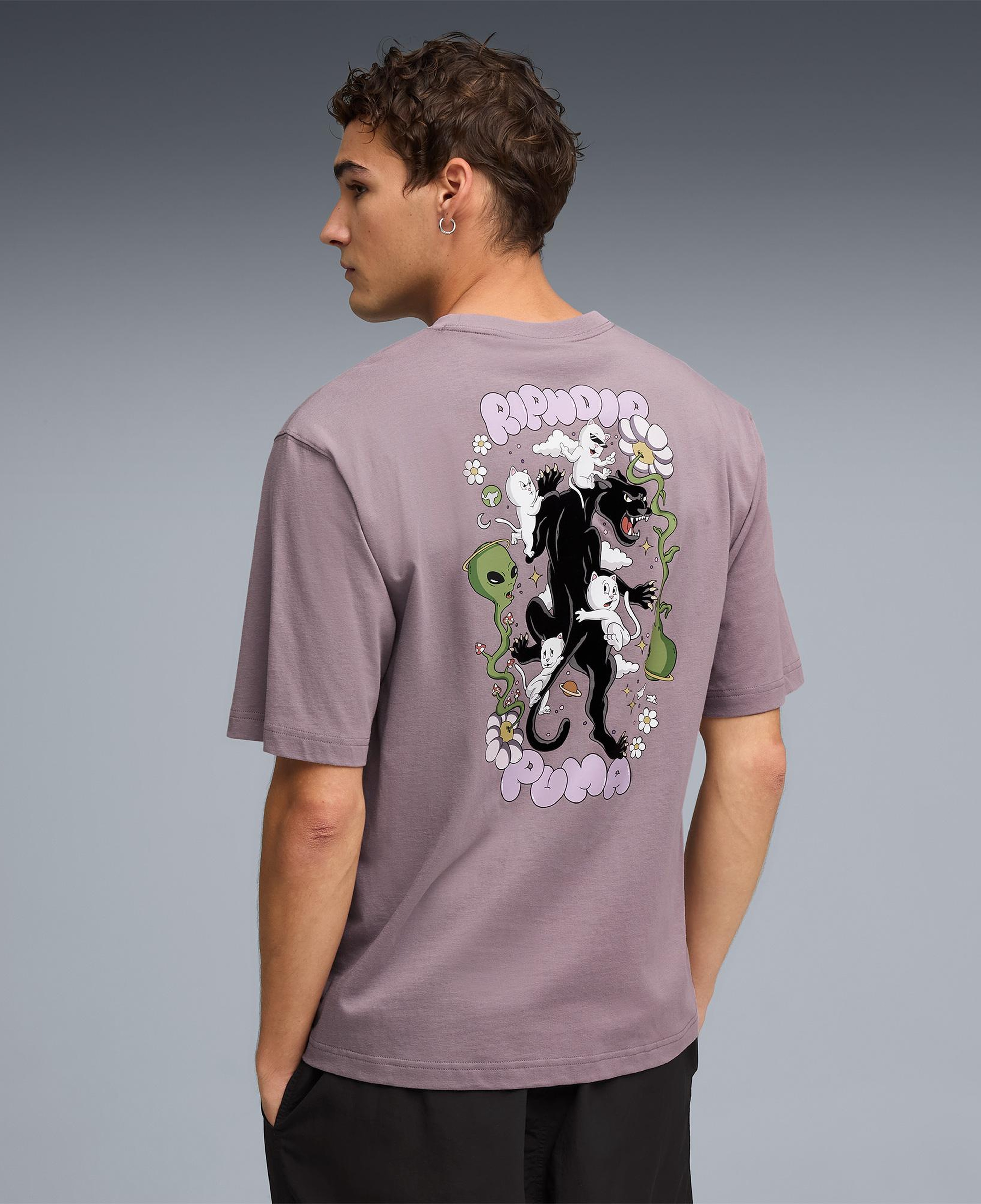 Puma X Ripndip Erkek Mor T-Shirt