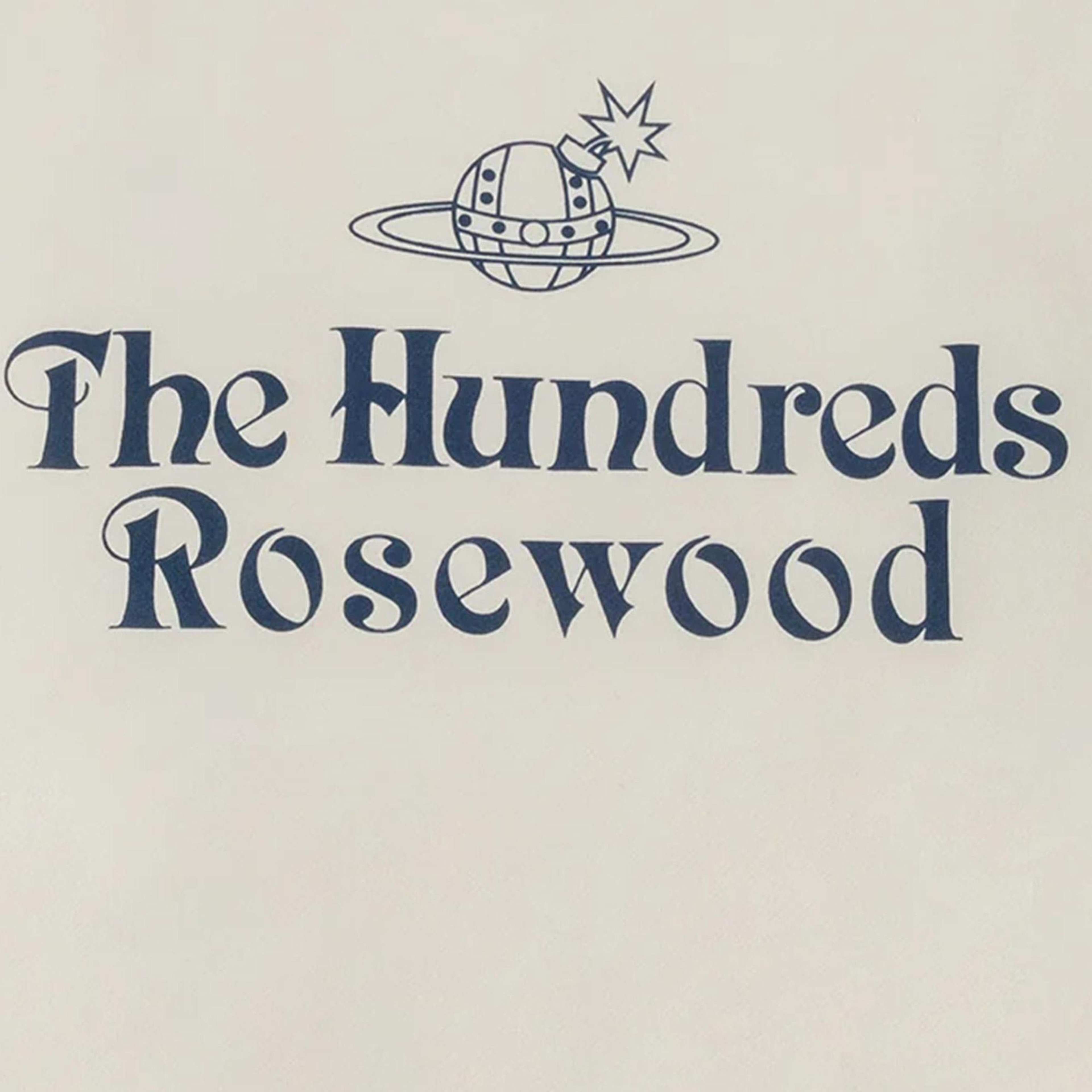 The Hundreds Rosewood Crewneck Erkek Beyaz Sweatshirt
