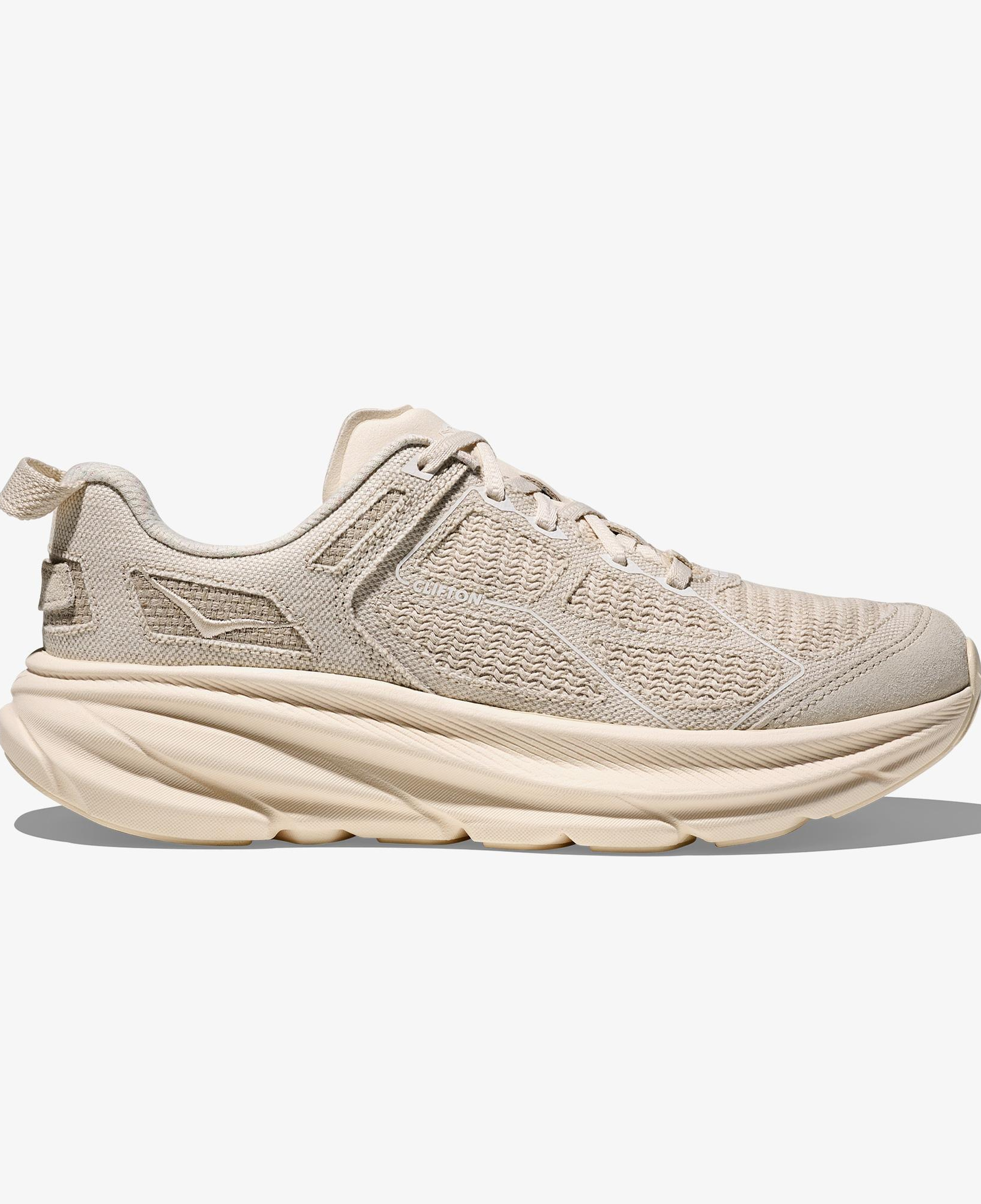 Hoka Vibrant Bloom Clifton One9 Kadın Krem Spor Ayakkabı