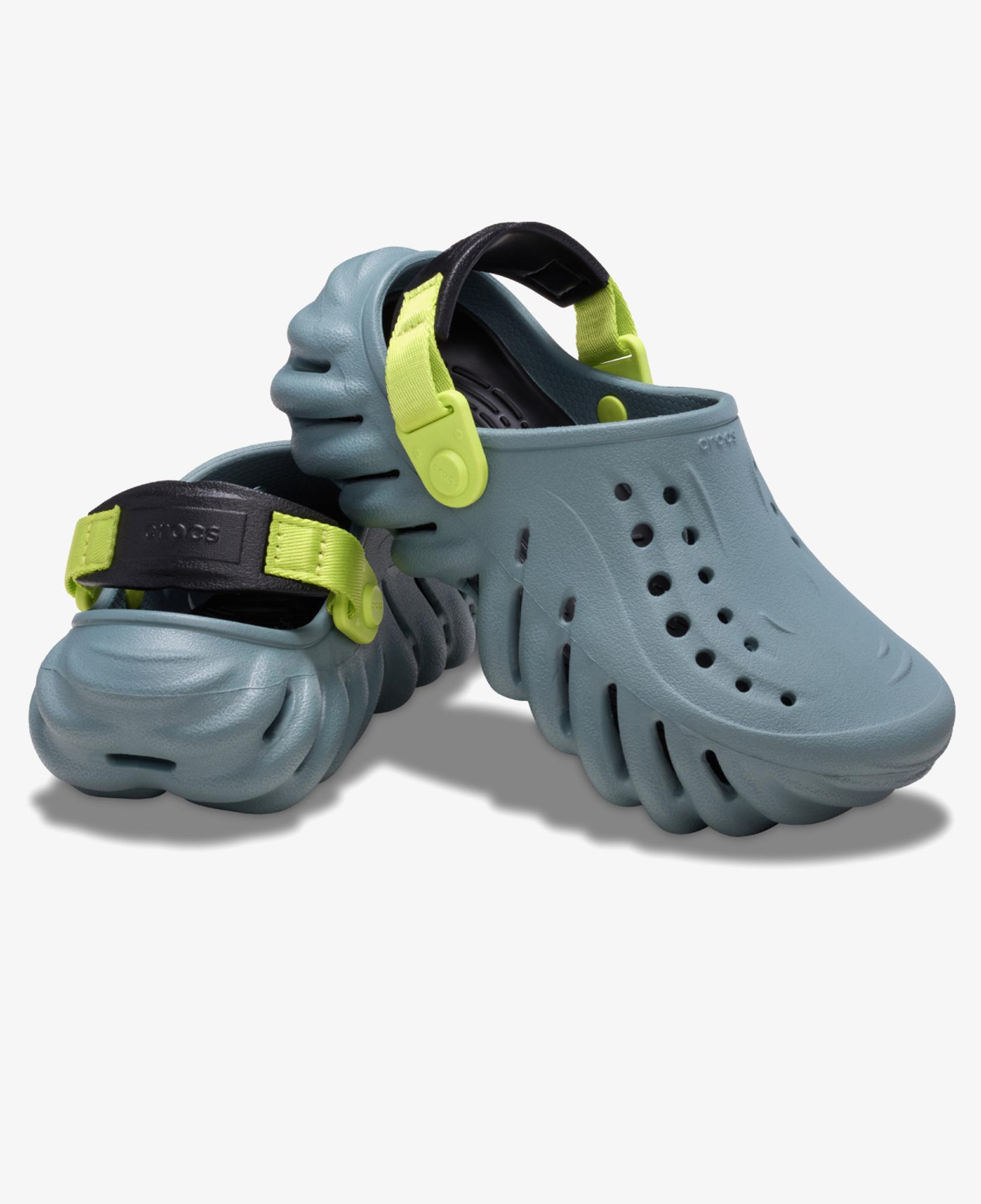 Crocs Echo Clog Çocuk Yeşil Terlik