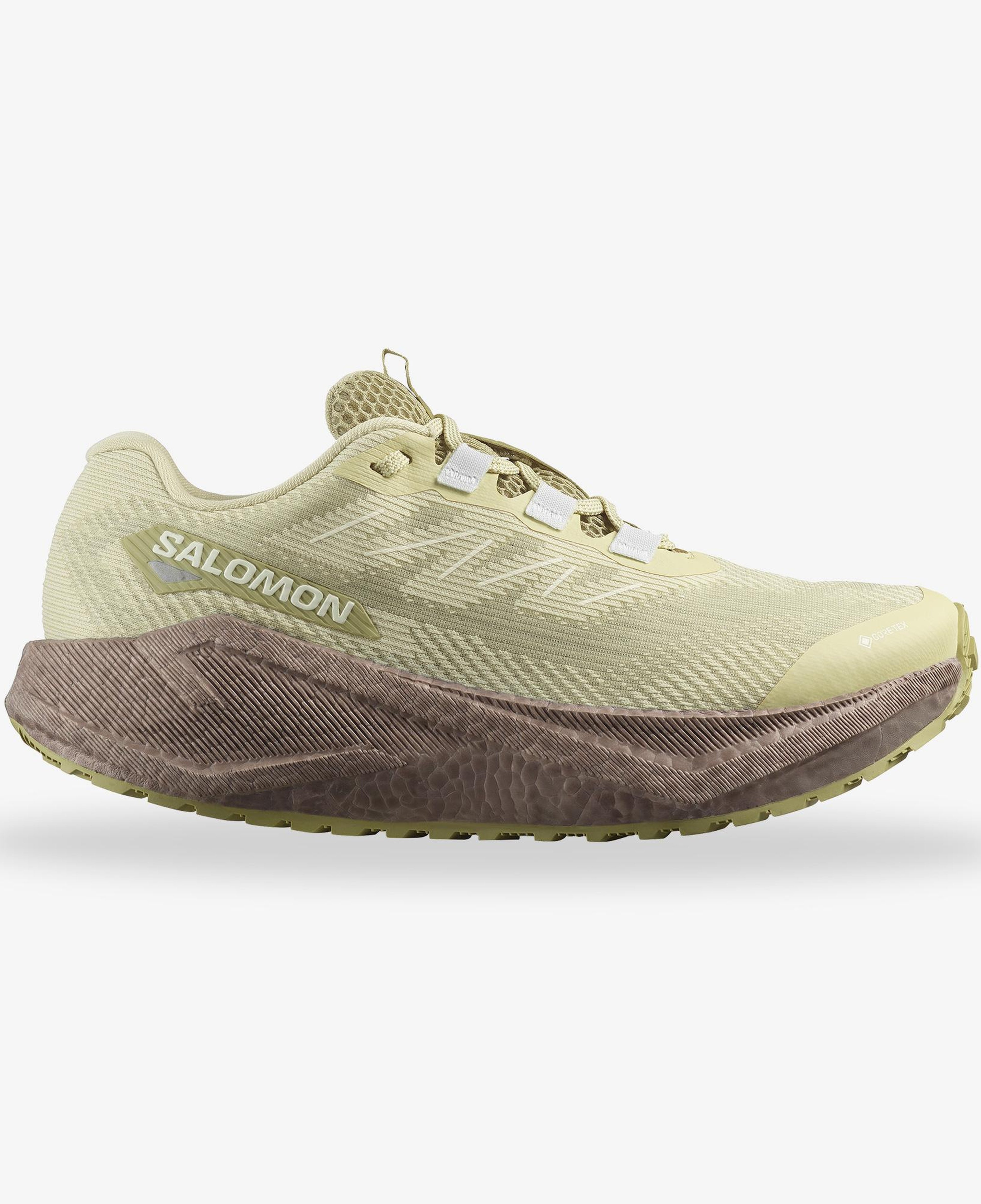 Salomon Aero Blaze 3 Gravel Gore Tex Kadın Yeşil Koşu Ayakkabısı